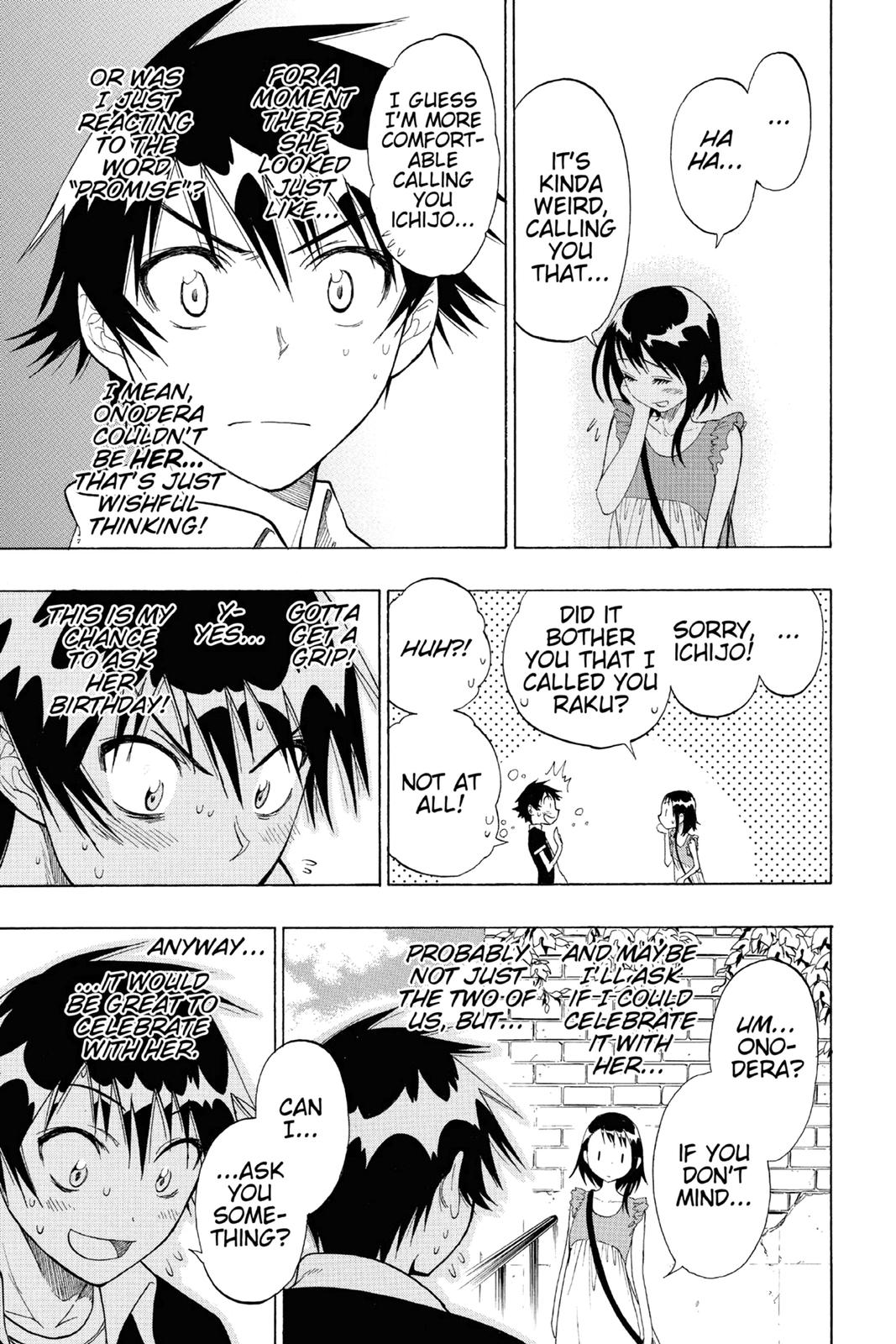 Nisekoi: False Love Chapter 27 - Page 15
