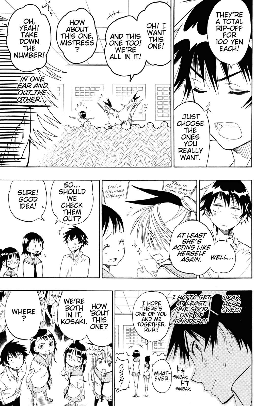 Nisekoi: False Love Chapter 30 - Page 13