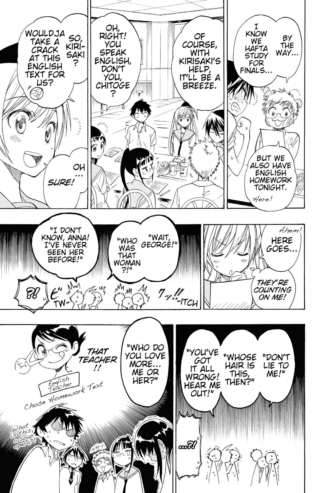 Nisekoi: False Love Chapter 31 - Page 13