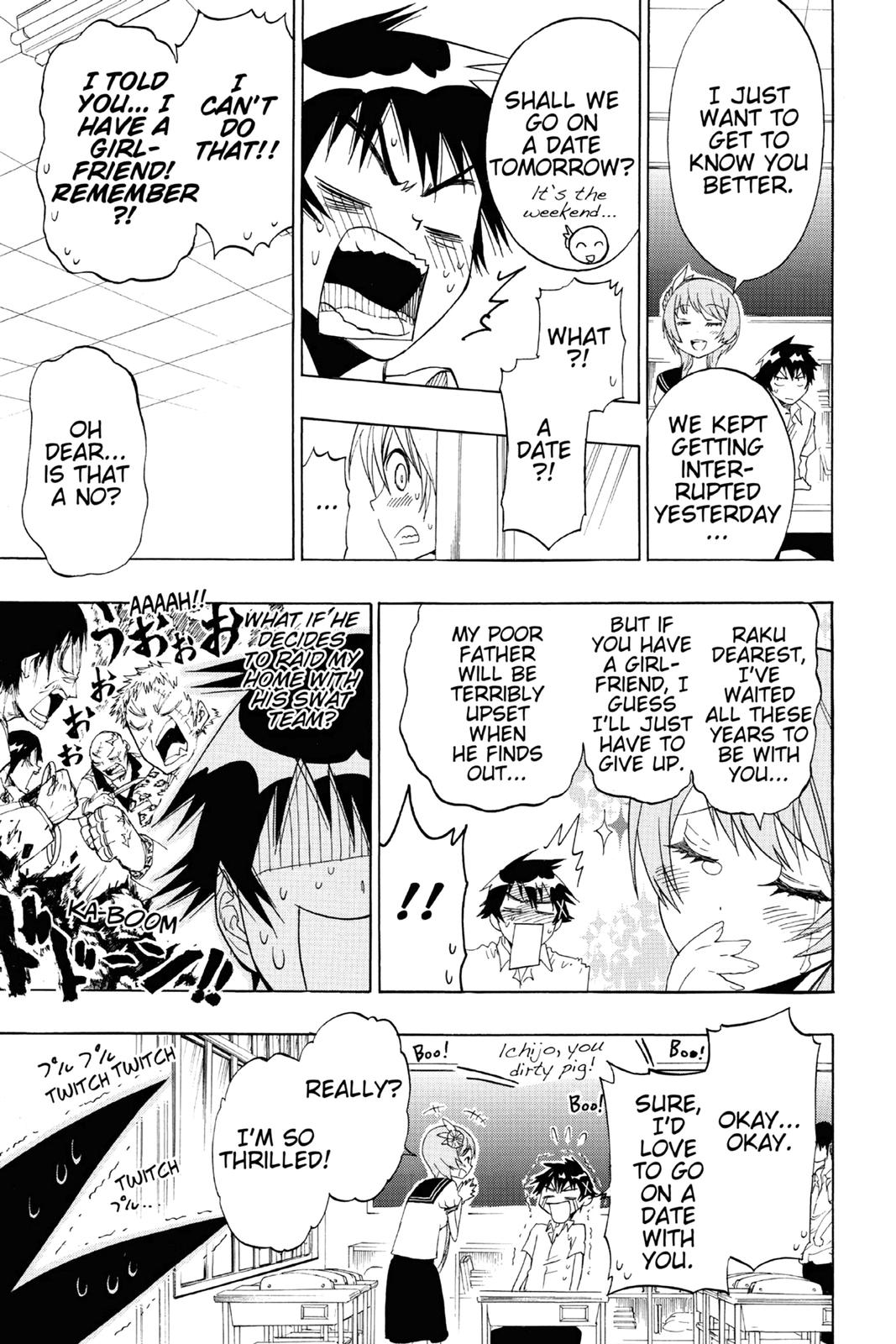 Nisekoi: False Love Chapter 34 - Page 3