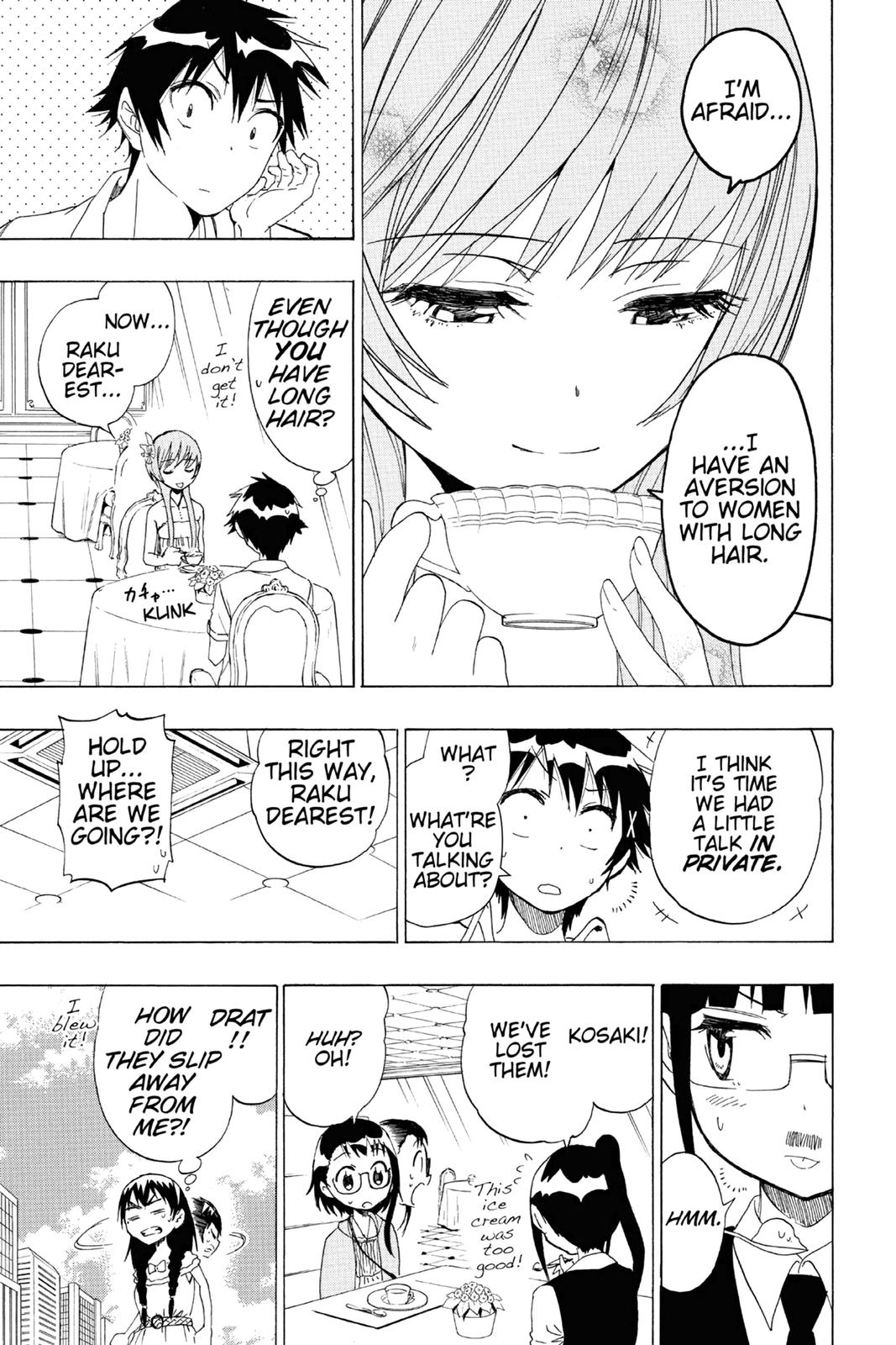 Nisekoi: False Love Chapter 34 - Page 15