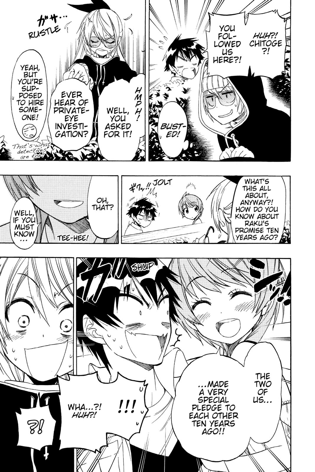 Nisekoi: False Love Chapter 35 - Page 11