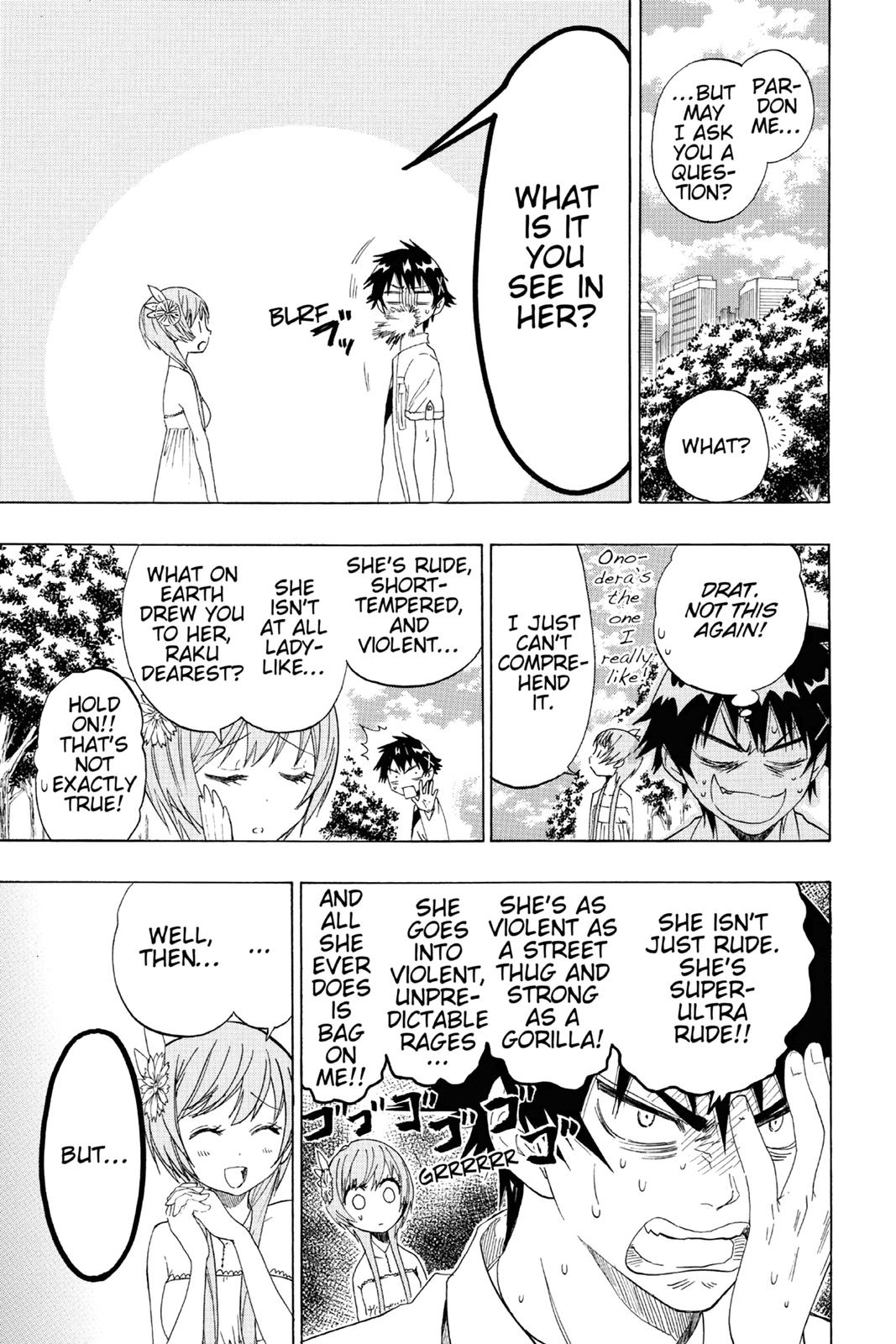 Nisekoi: False Love Chapter 35 - Page 19
