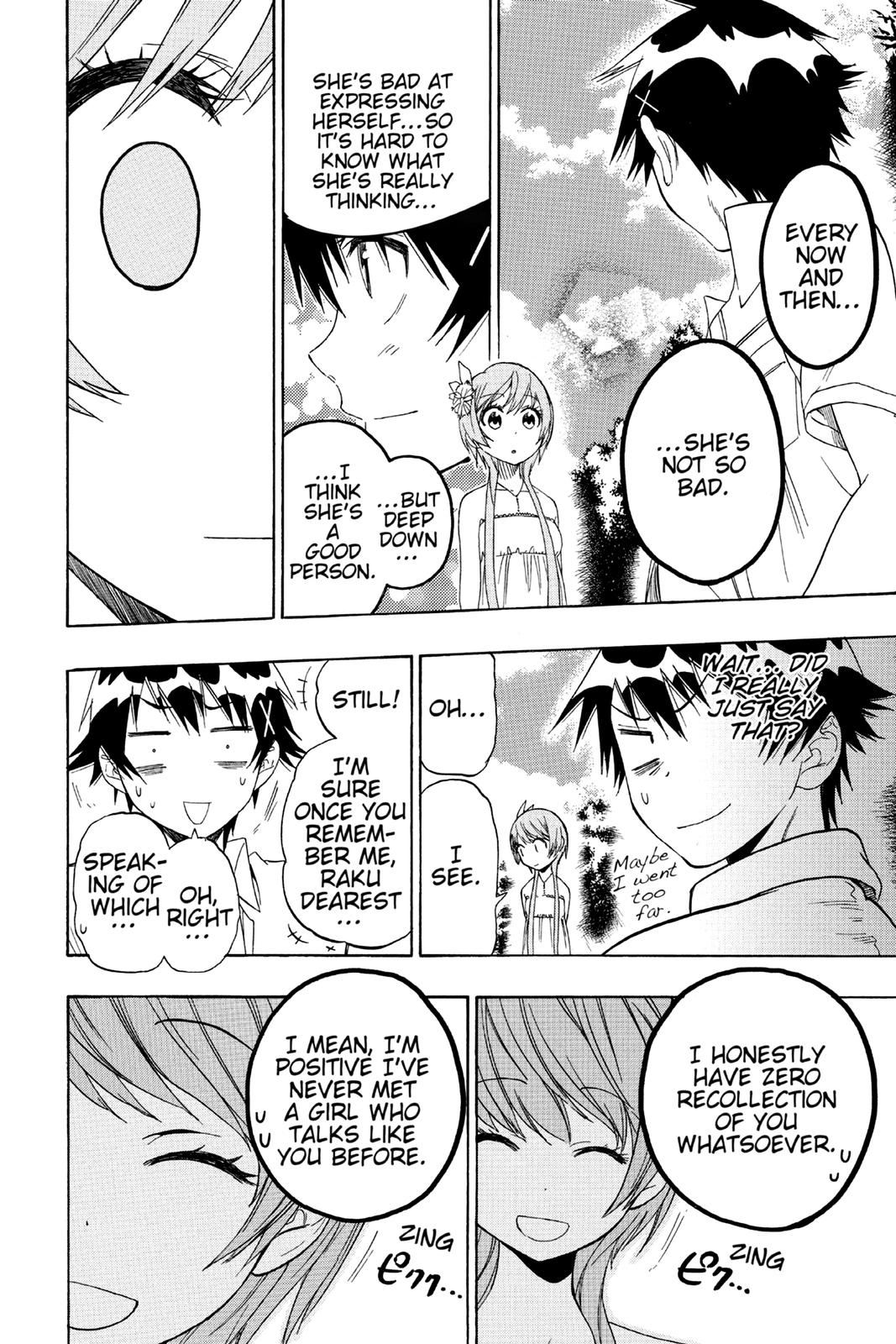 Nisekoi: False Love Chapter 35 - Page 20