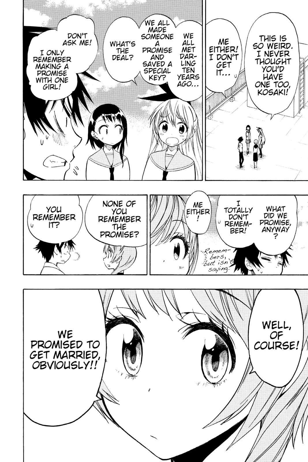 Nisekoi: False Love Chapter 36 - Page 12