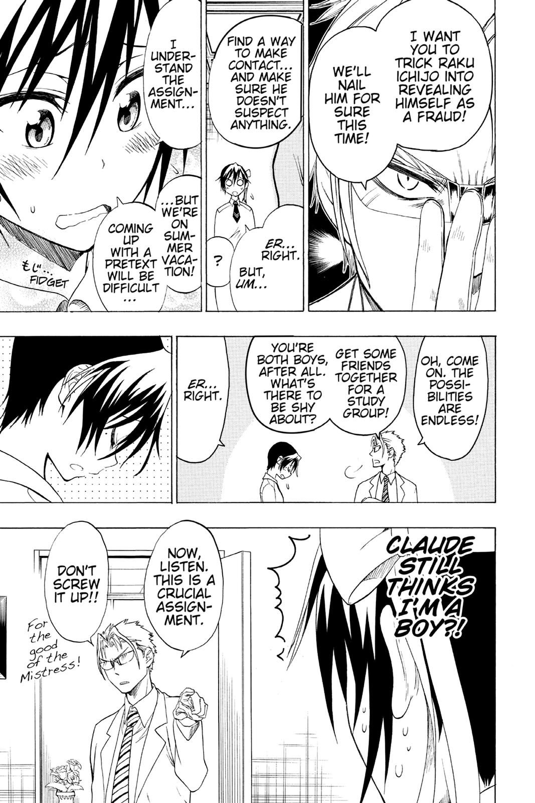 Nisekoi: False Love Chapter 40 - Page 5