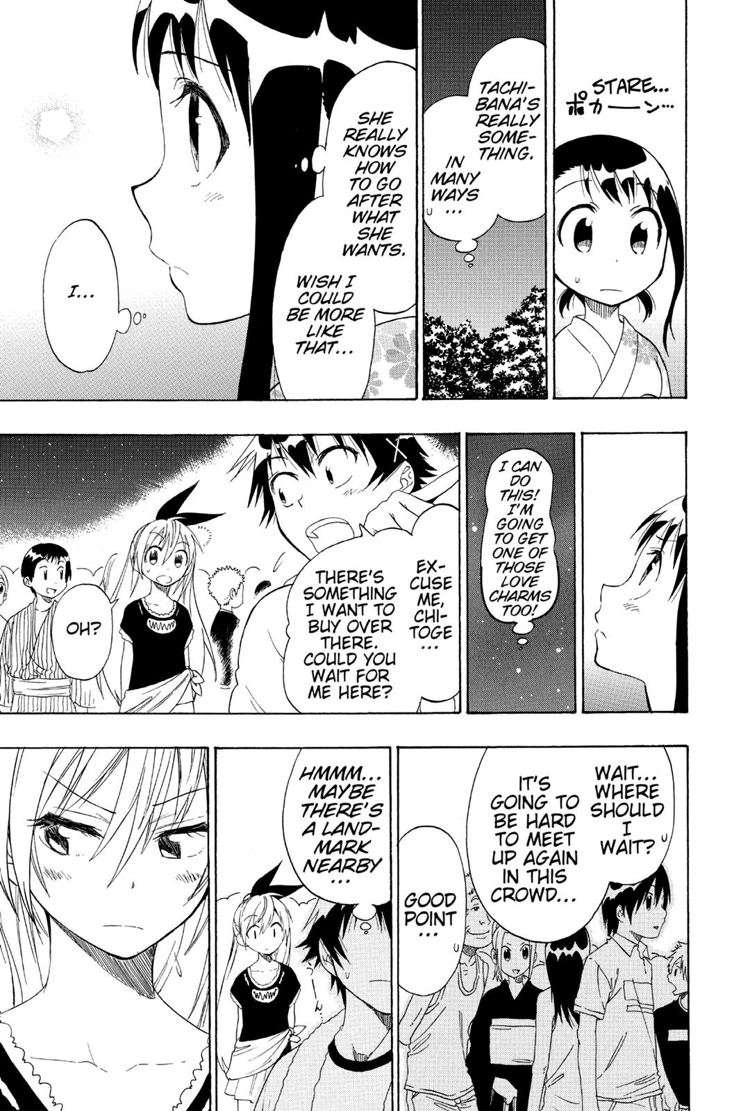 Nisekoi: False Love Chapter 42 - Page 15