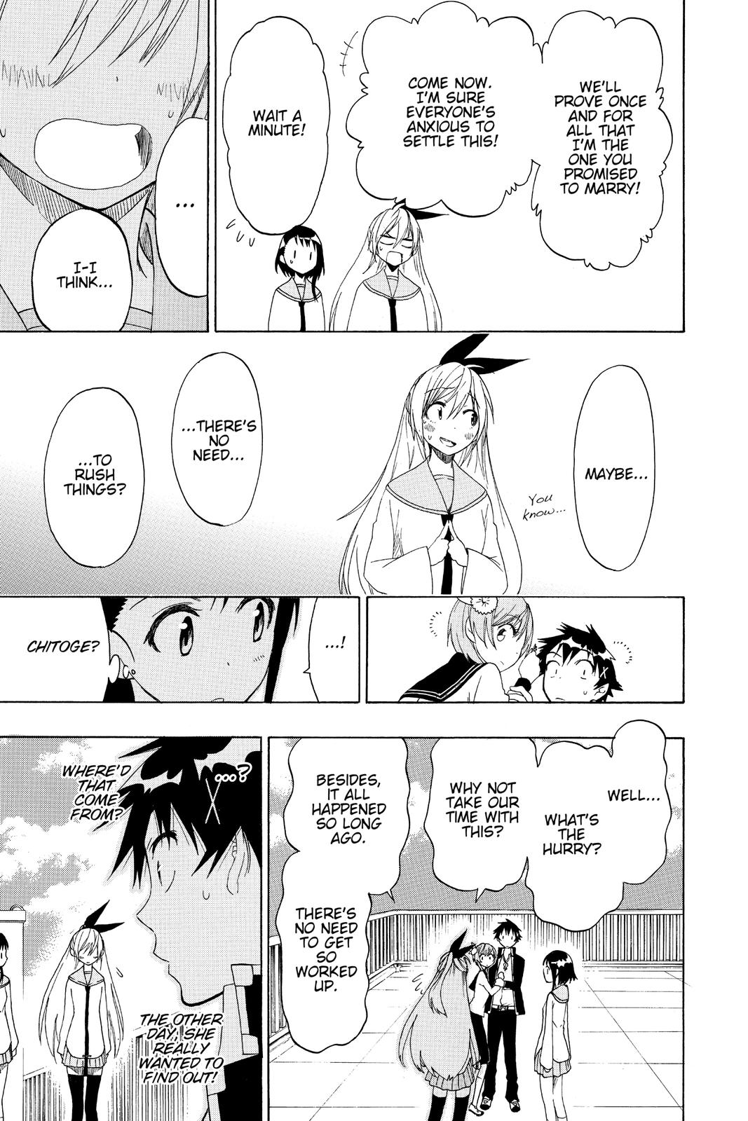 Nisekoi: False Love Chapter 51 - Page 11