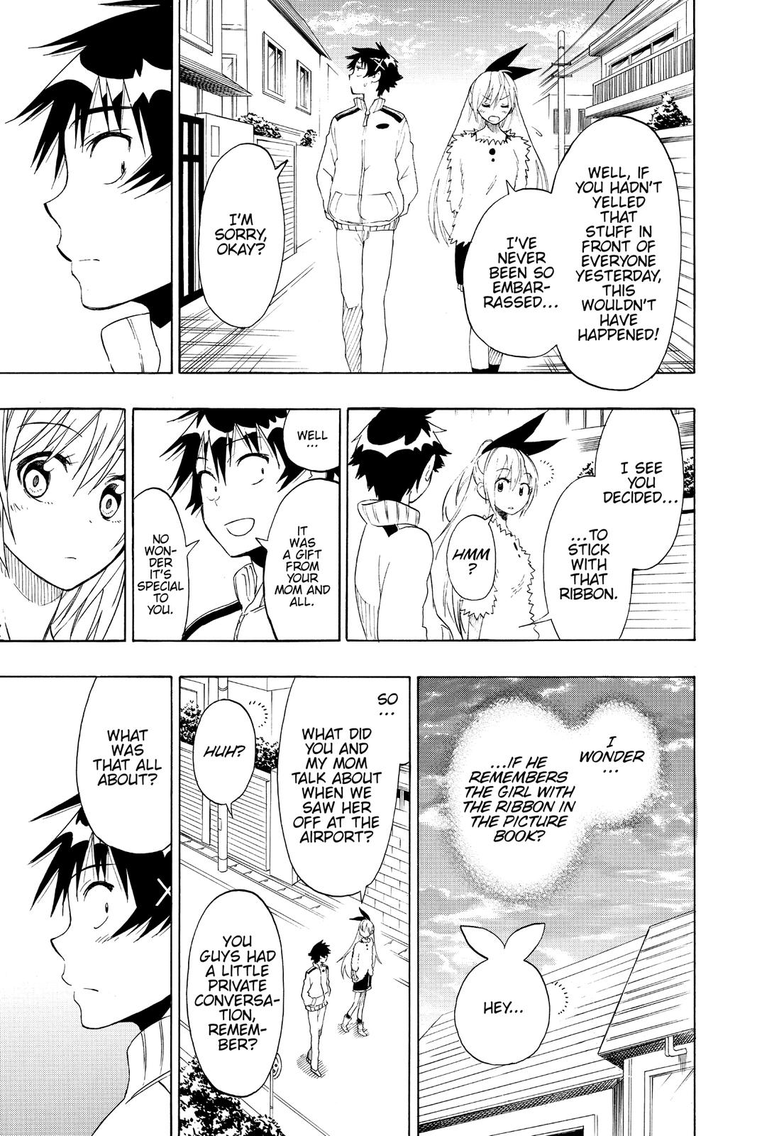 Nisekoi: False Love Chapter 63 - Page 19