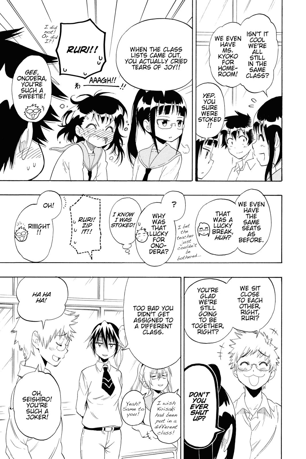 Nisekoi: False Love Chapter 83 - Page 3