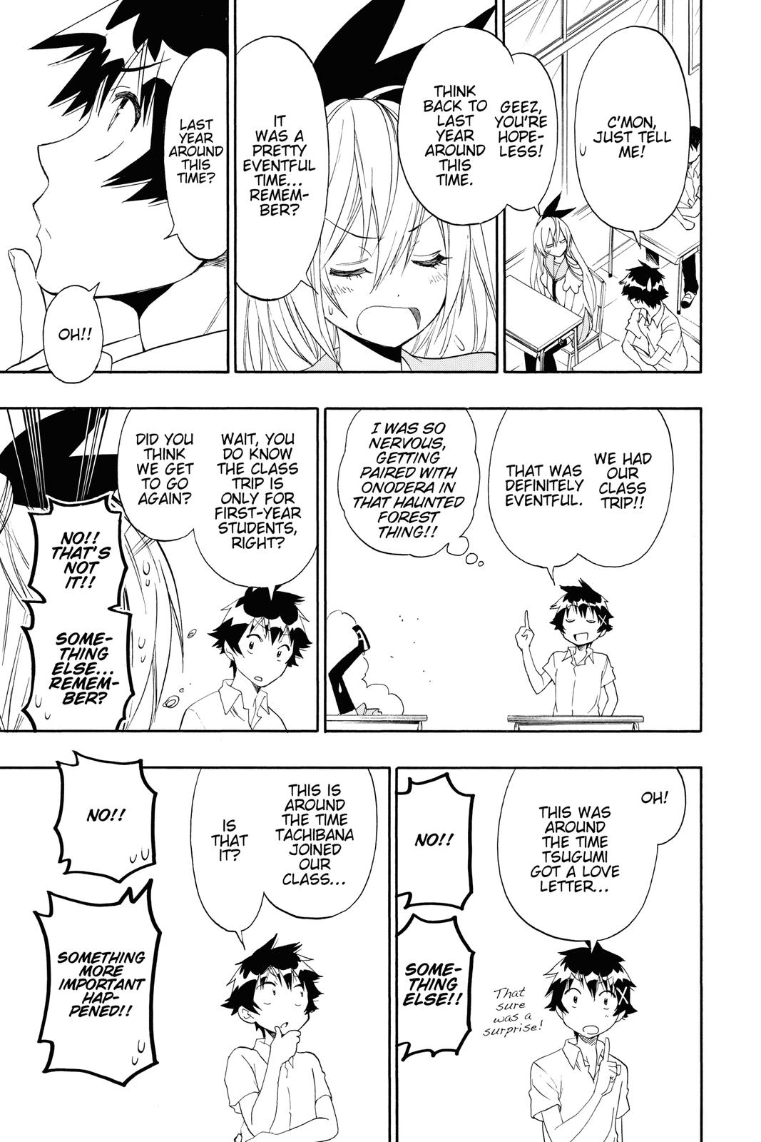 Nisekoi: False Love Chapter 87 - Page 9
