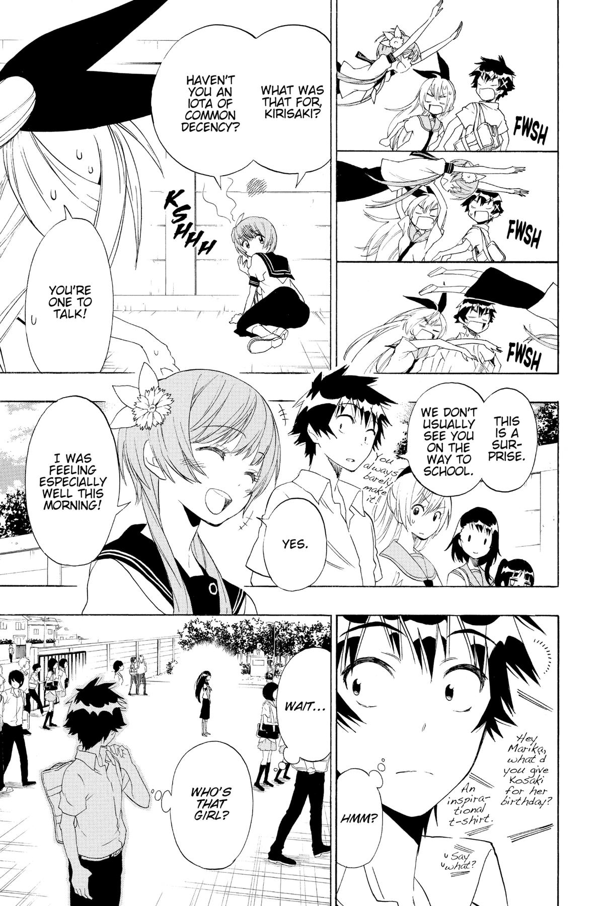 Nisekoi: False Love Chapter 95 - Page 3