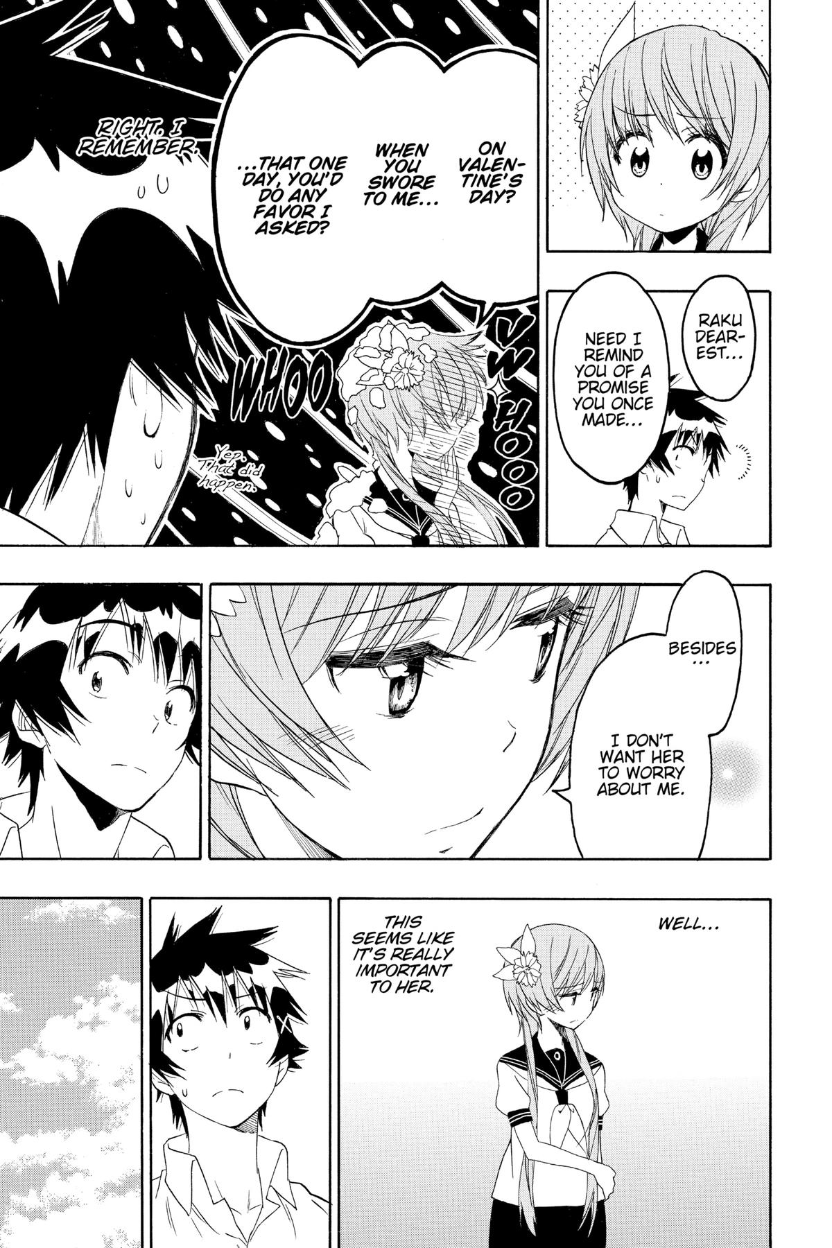 Nisekoi: False Love Chapter 95 - Page 15