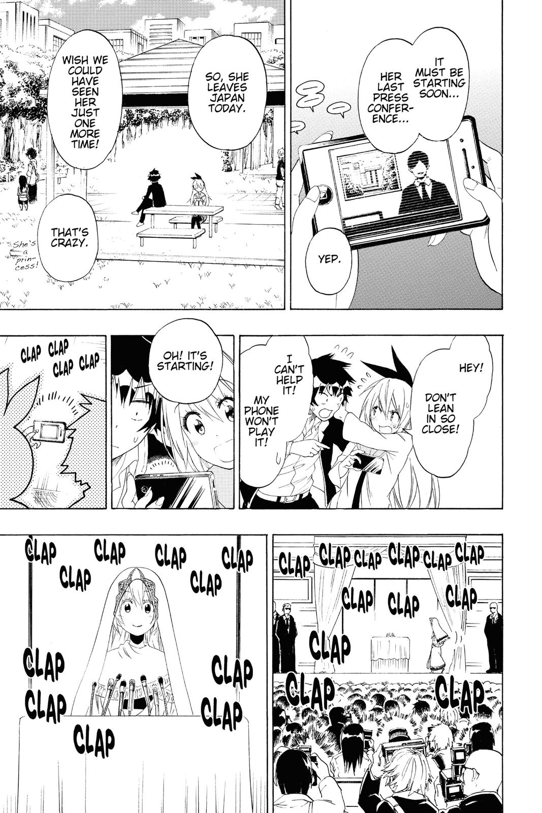 Nisekoi: False Love Chapter 139 - Page 15