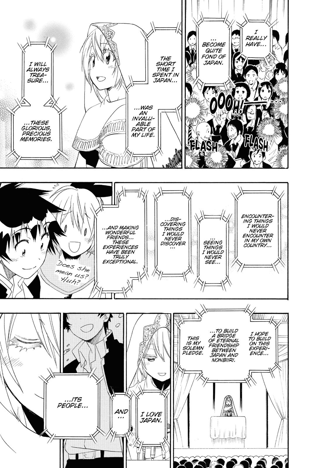 Nisekoi: False Love Chapter 139 - Page 17