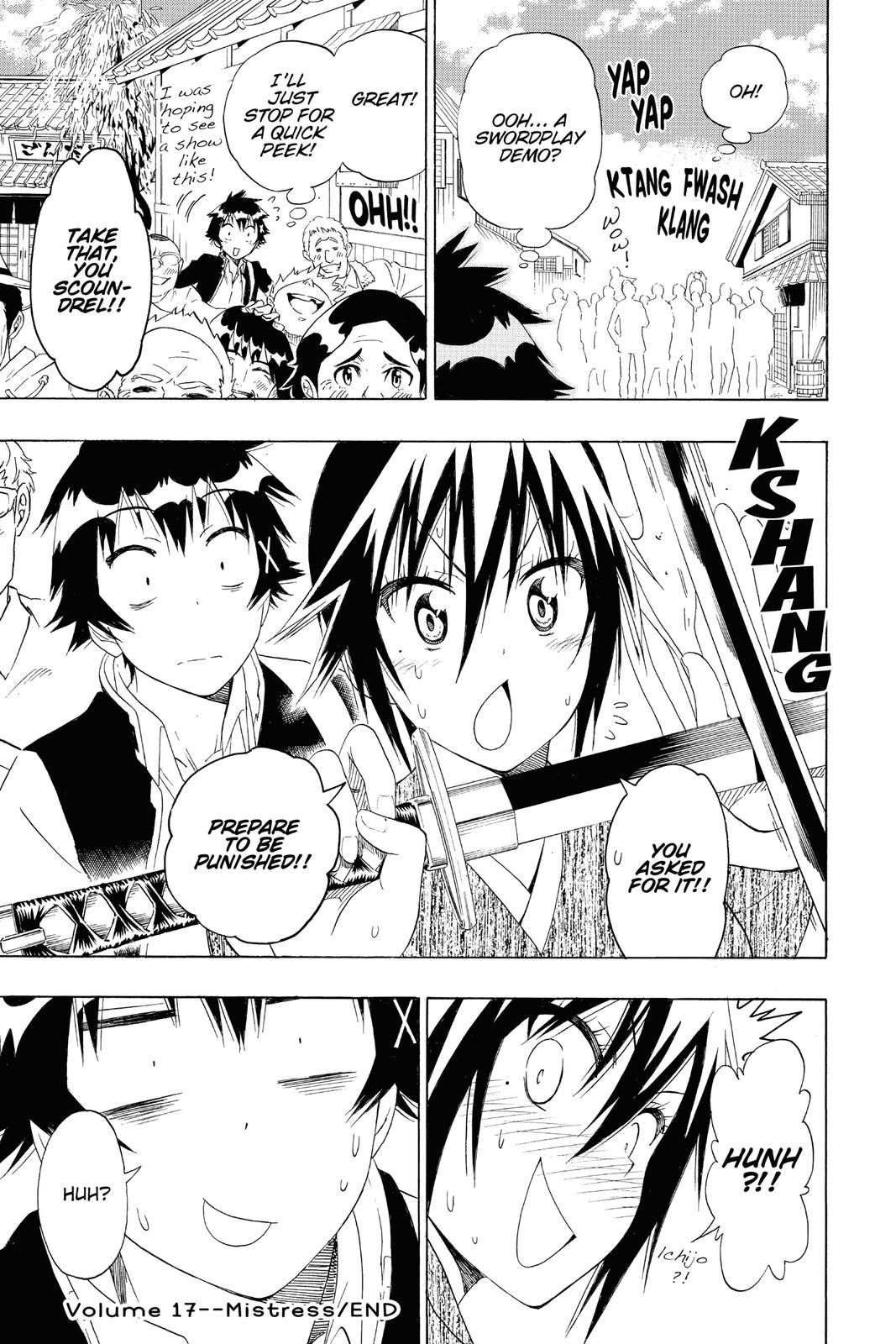 Nisekoi: False Love Chapter 152 - Page 19