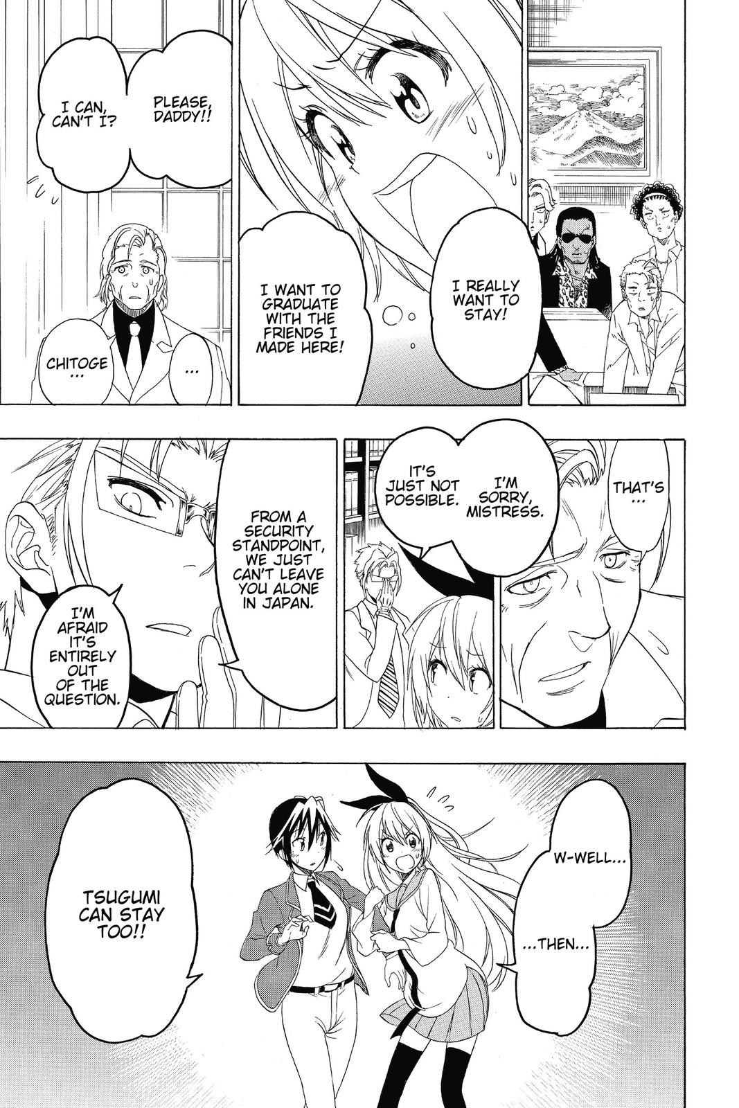 Nisekoi: False Love Chapter 157 - Page 17