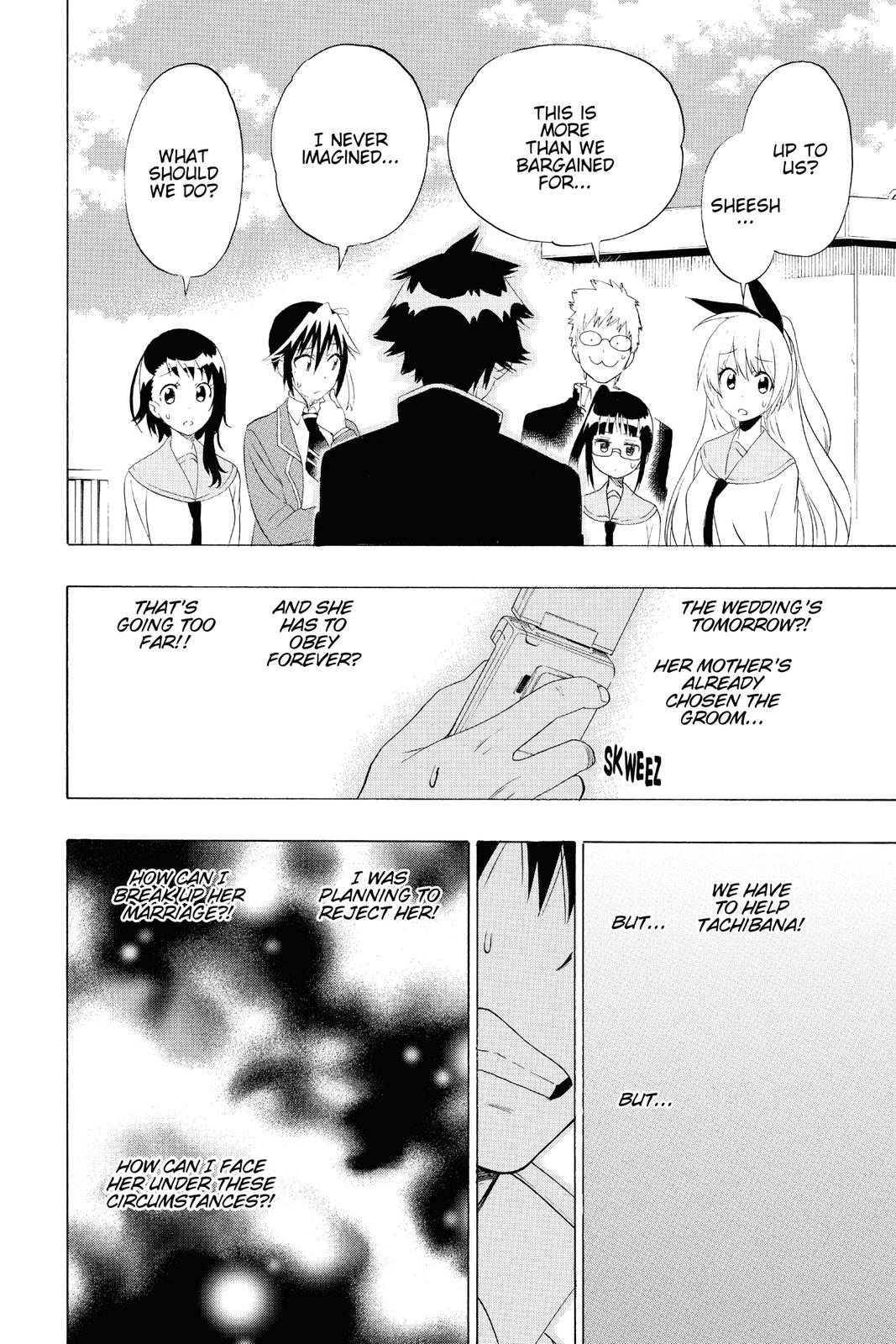 Nisekoi: False Love Chapter 182 - Page 12