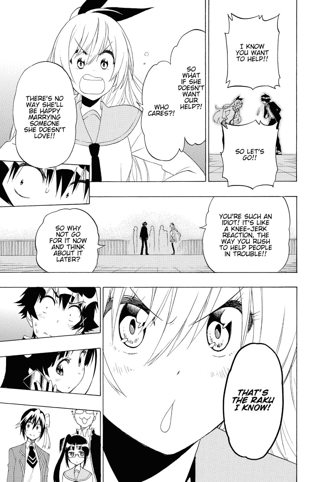 Nisekoi: False Love Chapter 182 - Page 15