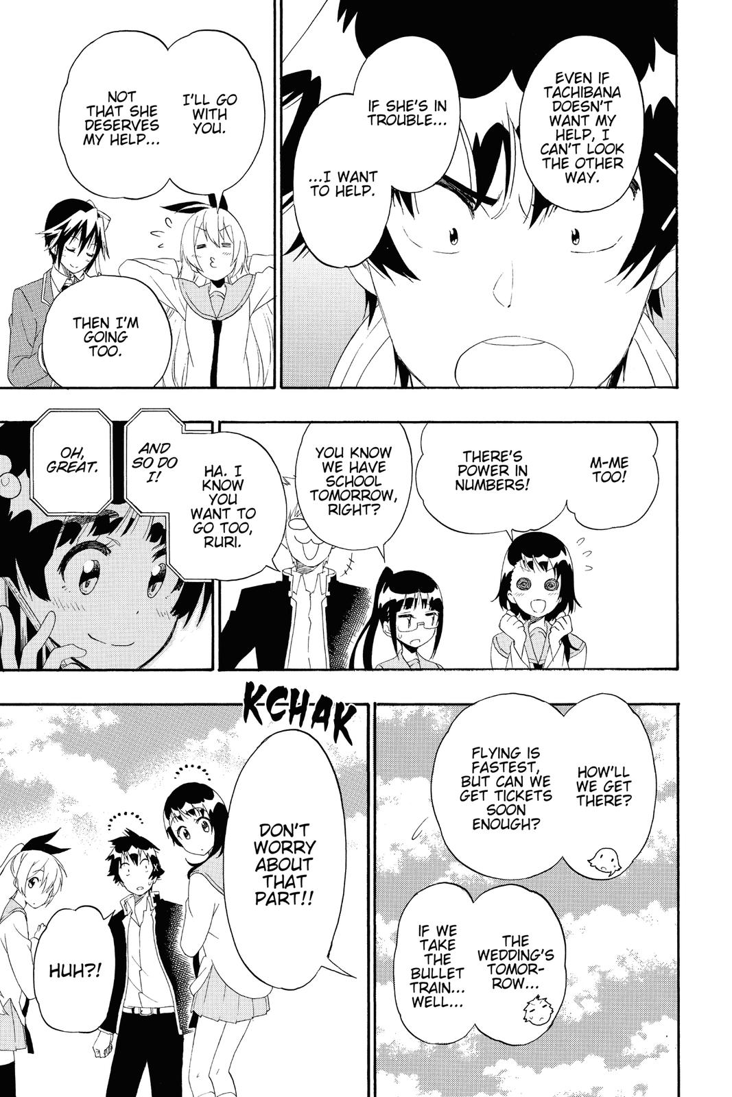 Nisekoi: False Love Chapter 182 - Page 17