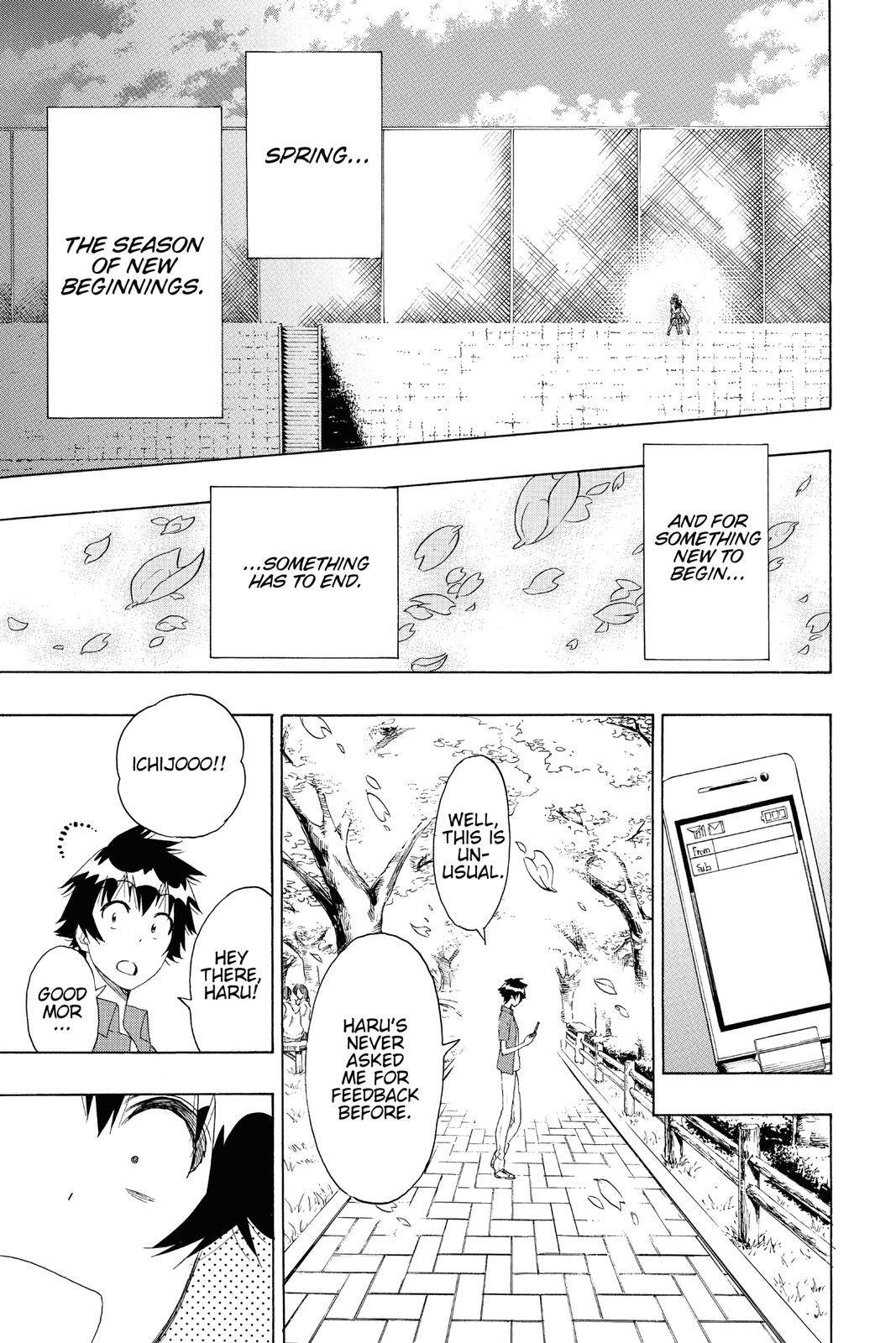 Nisekoi: False Love Chapter 203 - Page 13