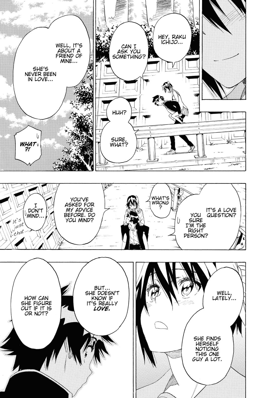 Nisekoi: False Love Chapter 205 - Page 17
