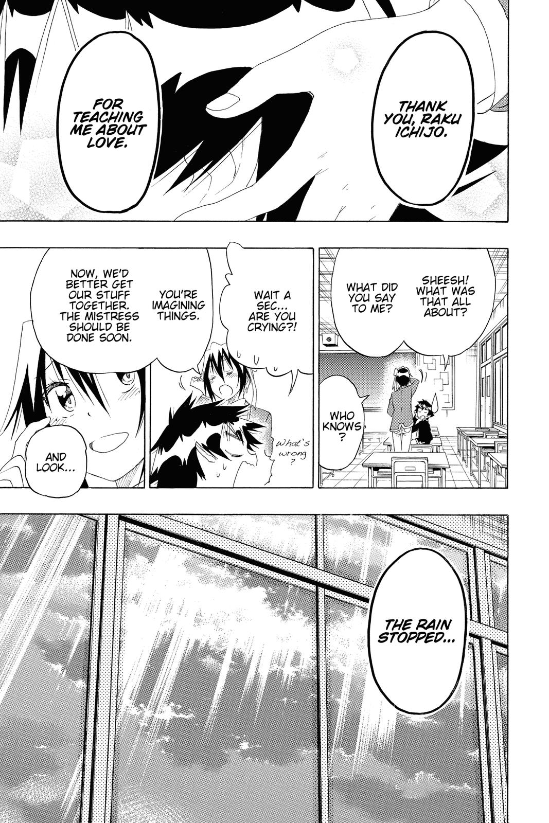 Nisekoi: False Love Chapter 206 - Page 19