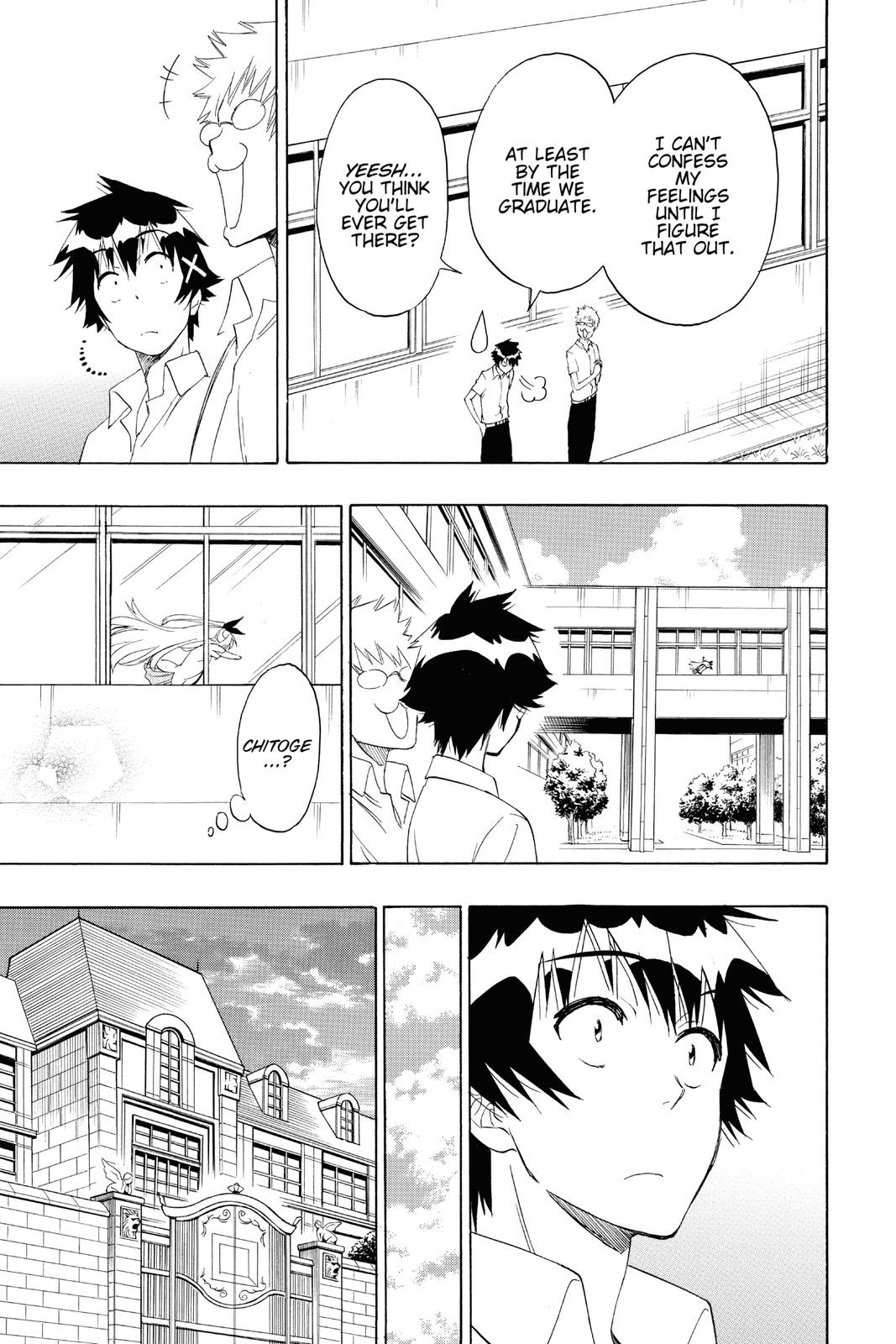 Nisekoi: False Love Chapter 212 - Page 13