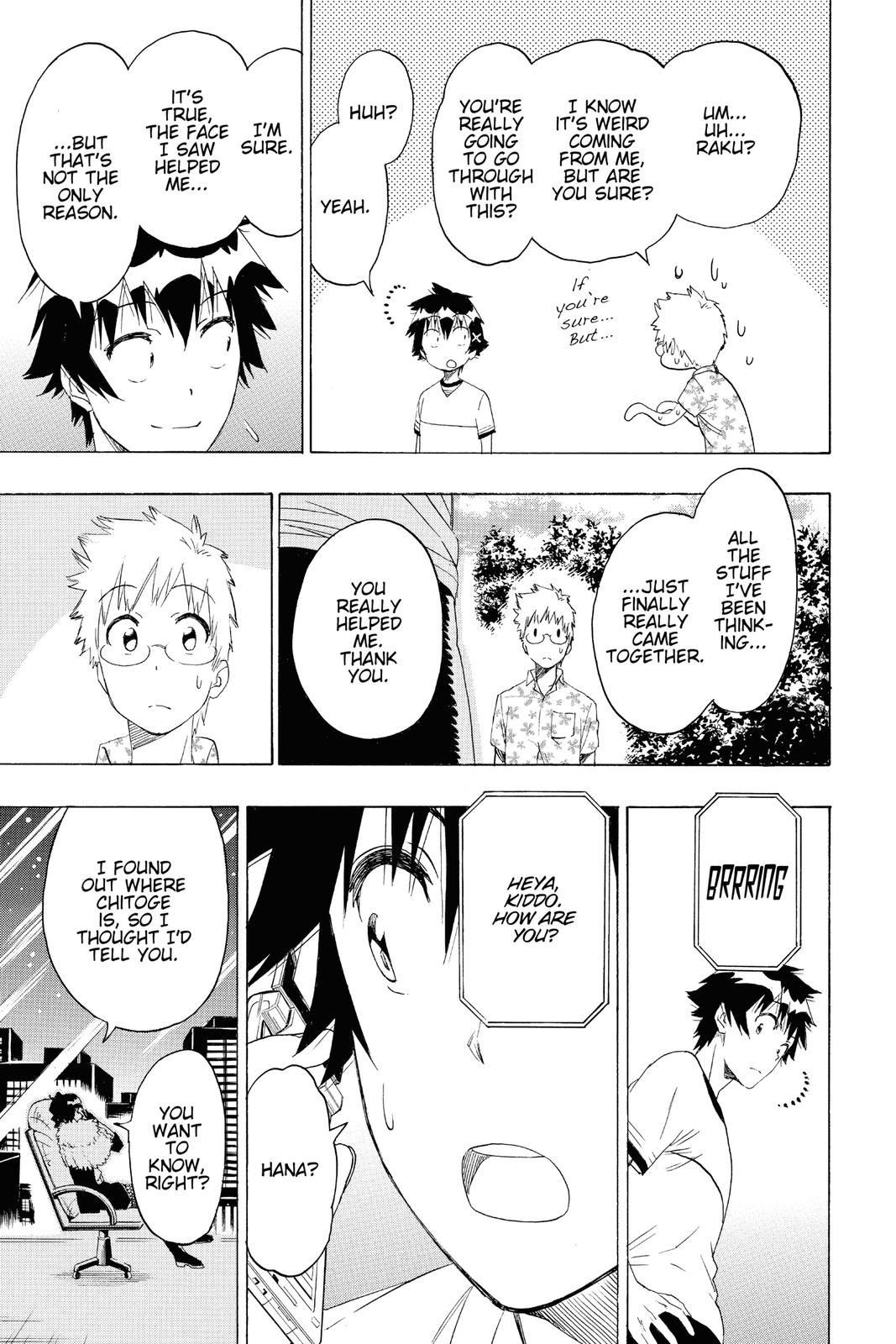 Nisekoi: False Love Chapter 217 - Page 12