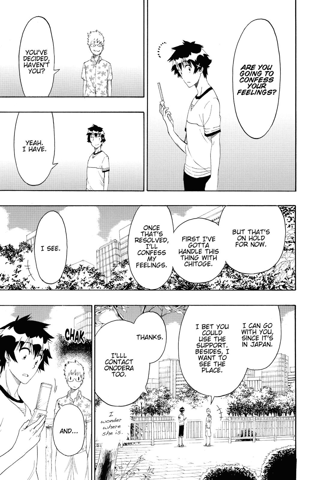 Nisekoi: False Love Chapter 217 - Page 14