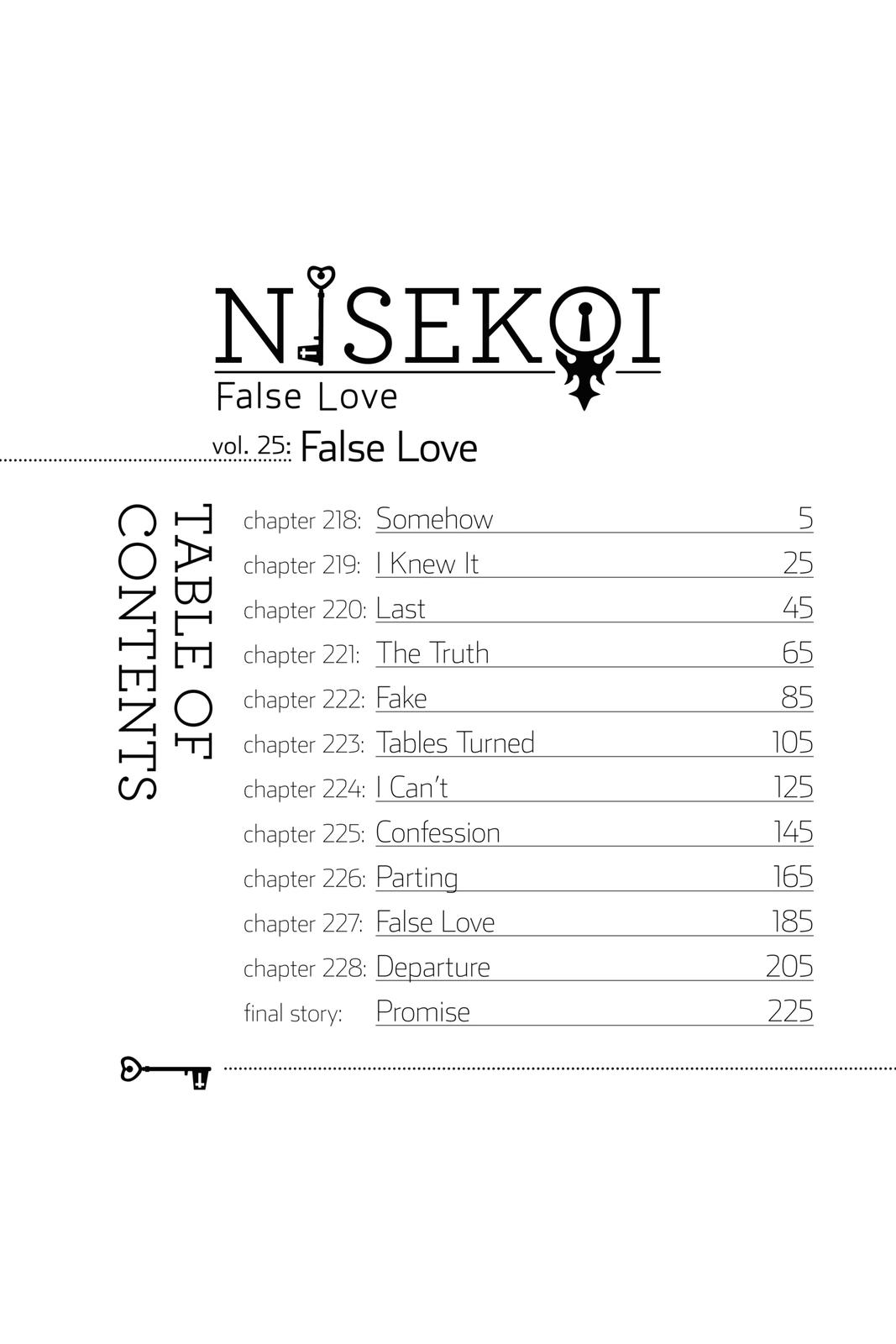 Nisekoi: False Love Chapter 218 - Page 4