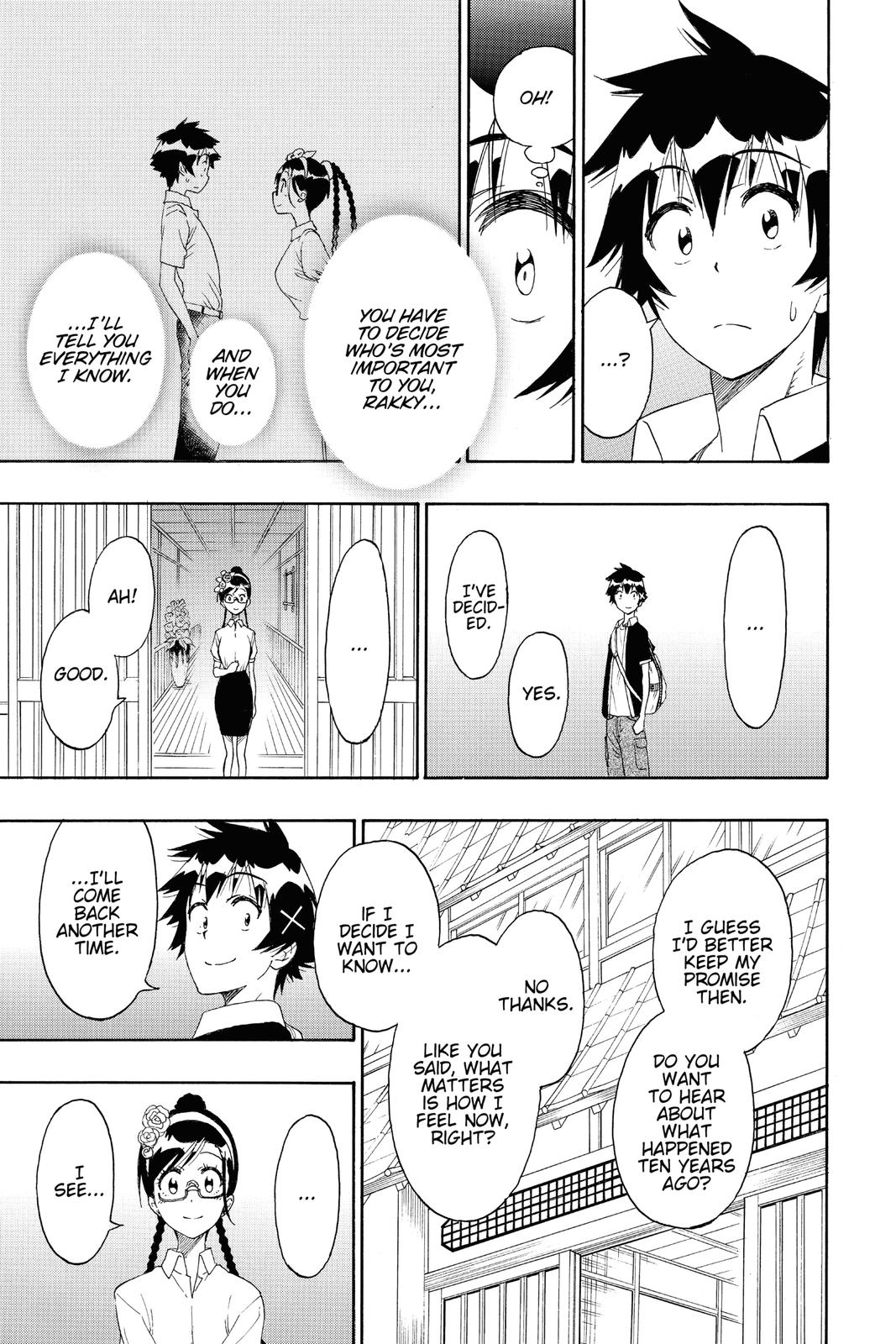 Nisekoi: False Love Chapter 218 - Page 9