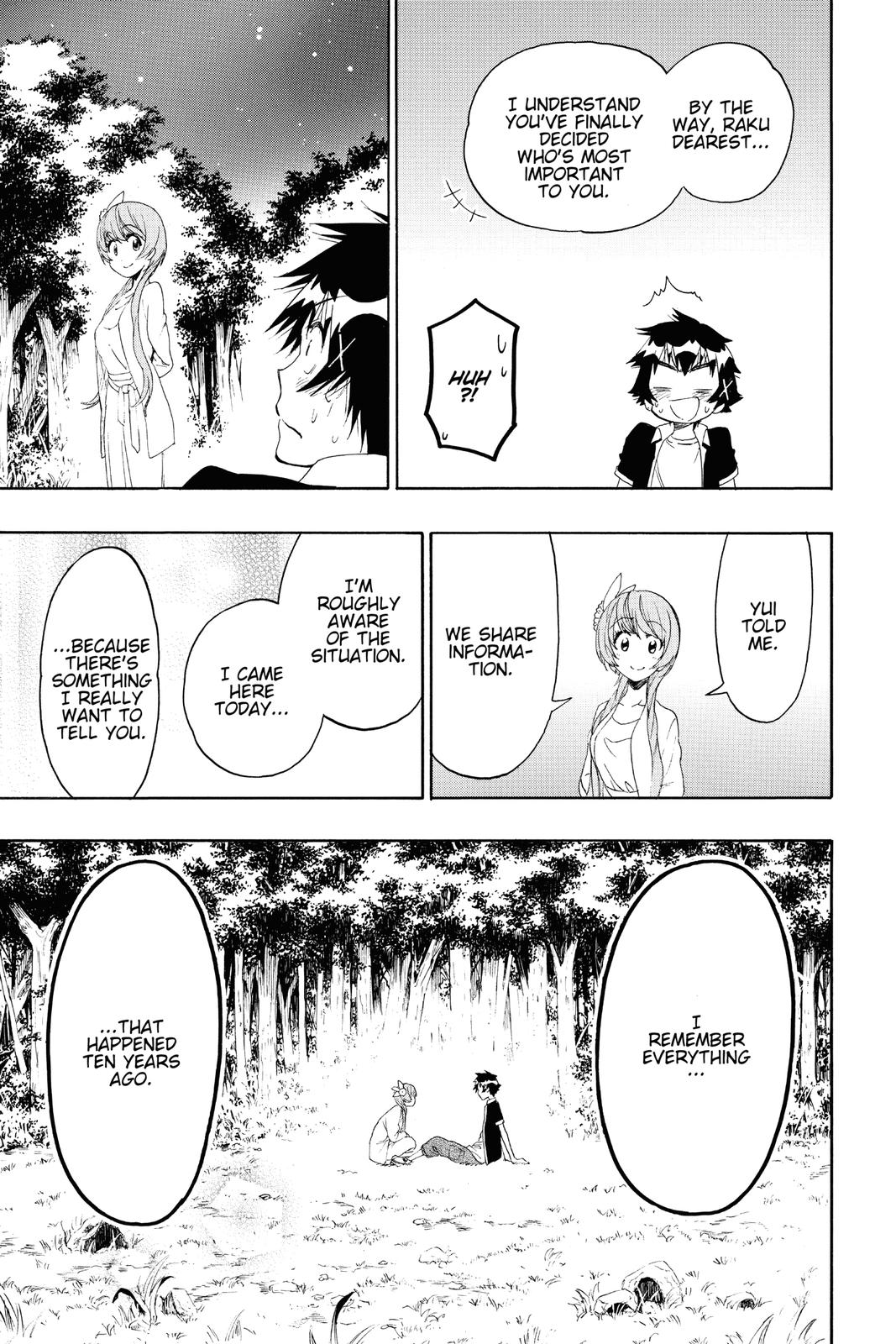 Nisekoi: False Love Chapter 219 - Page 13