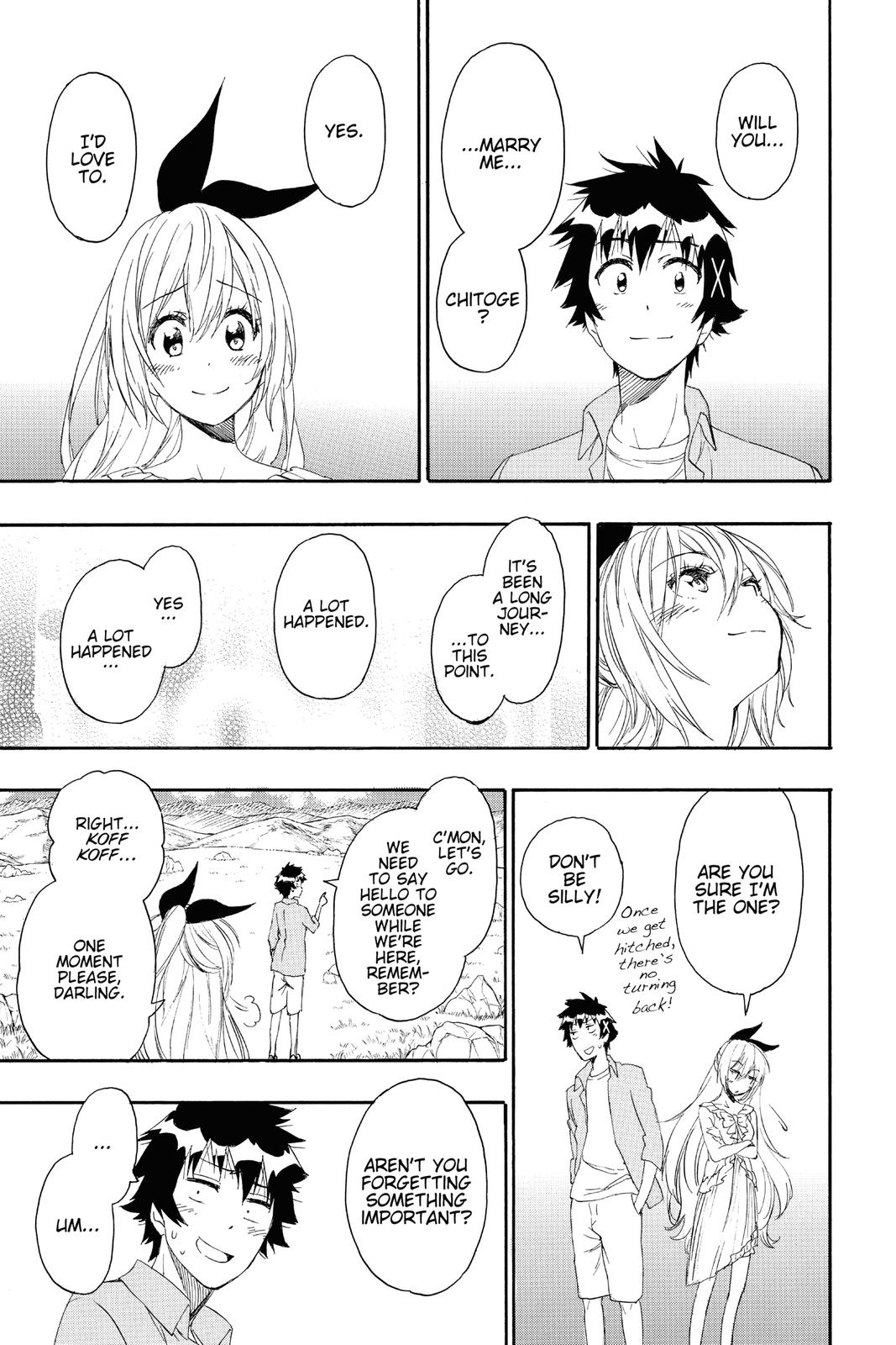 Nisekoi: False Love Chapter 229 - Page 21