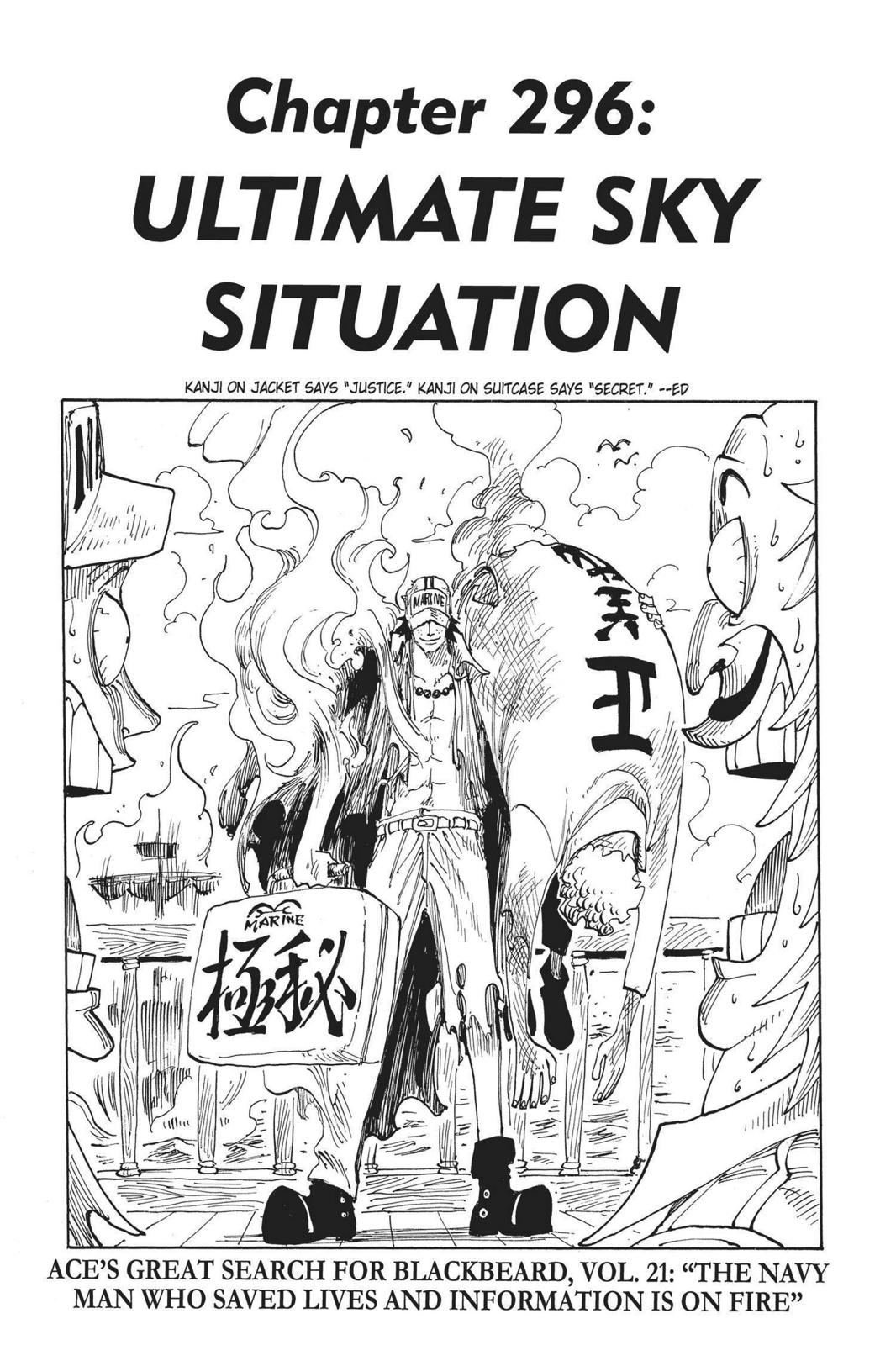 One Piece Chapter 296 - Page 7