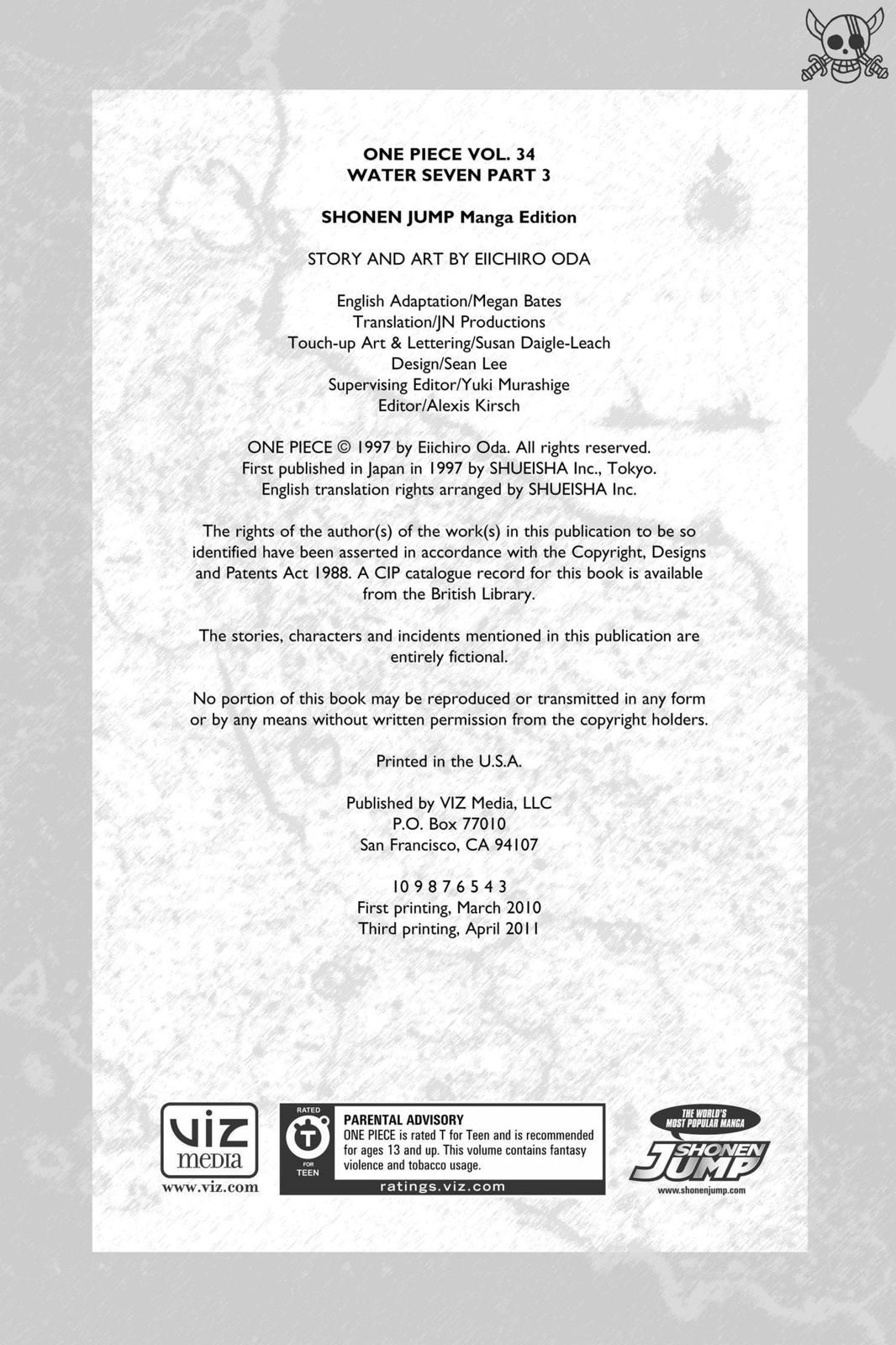 One Piece Chapter 317 - Page 3