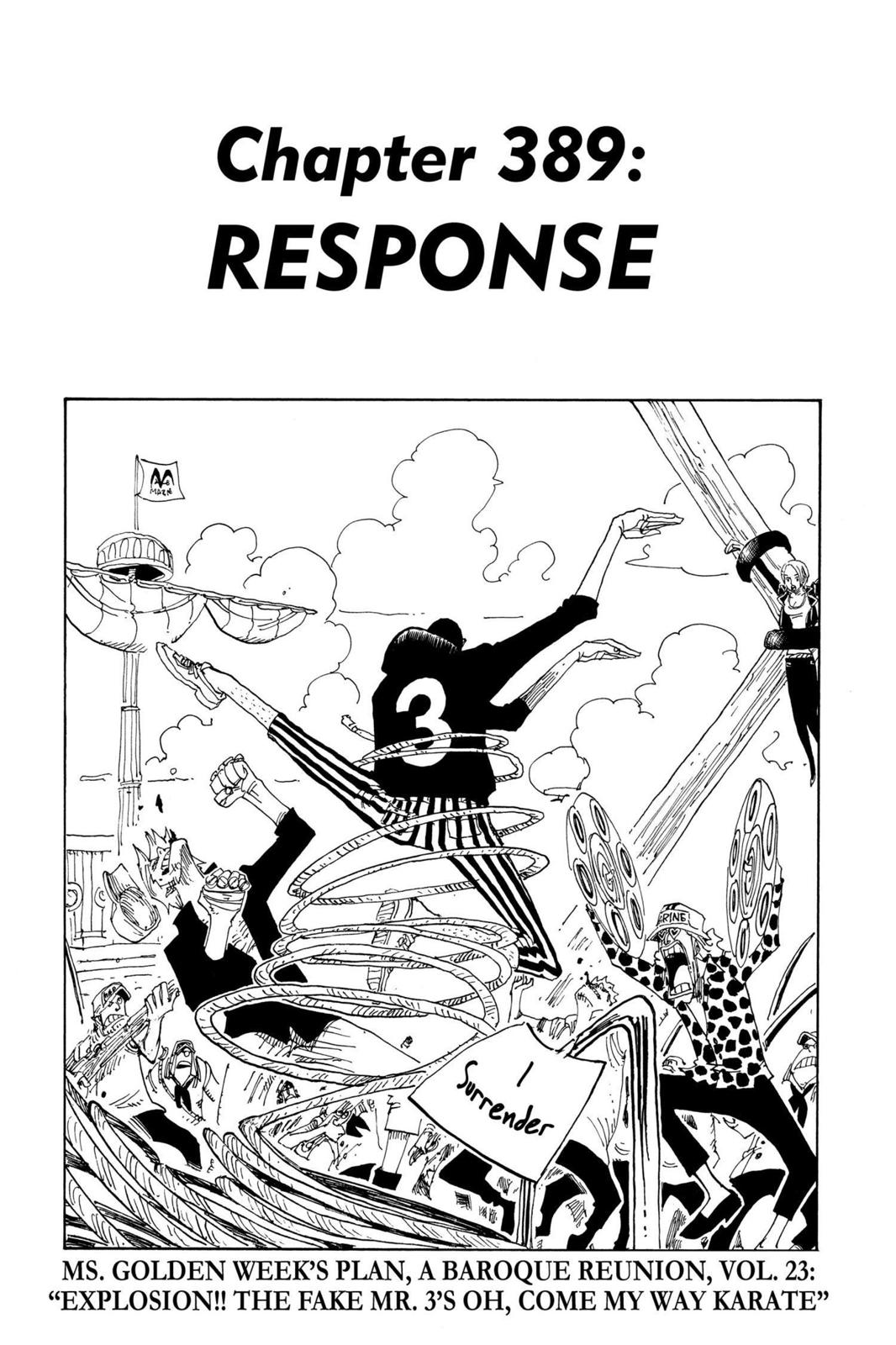 One Piece Chapter 389 - Page 7