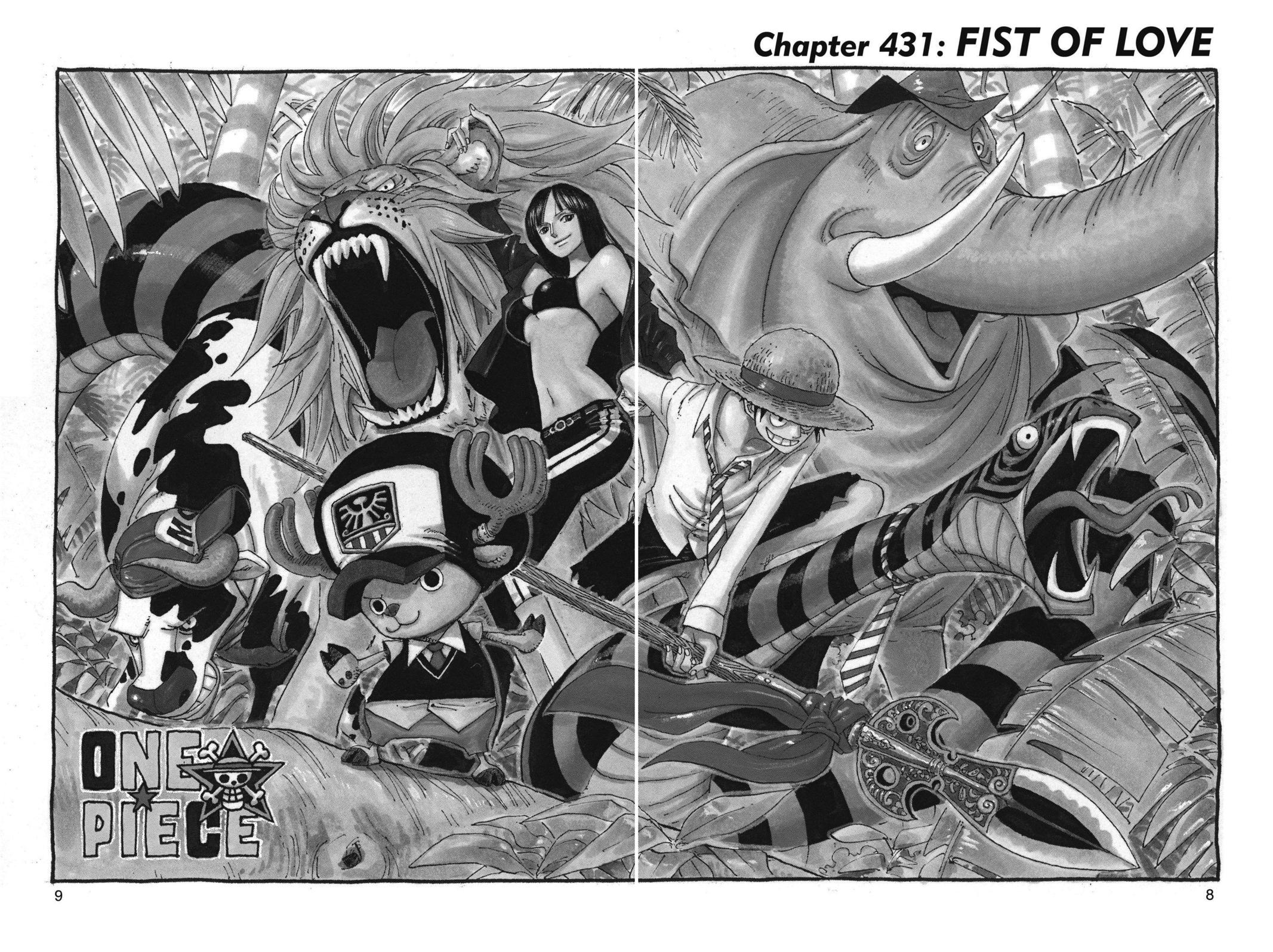 One Piece Chapter 431 - Page 8