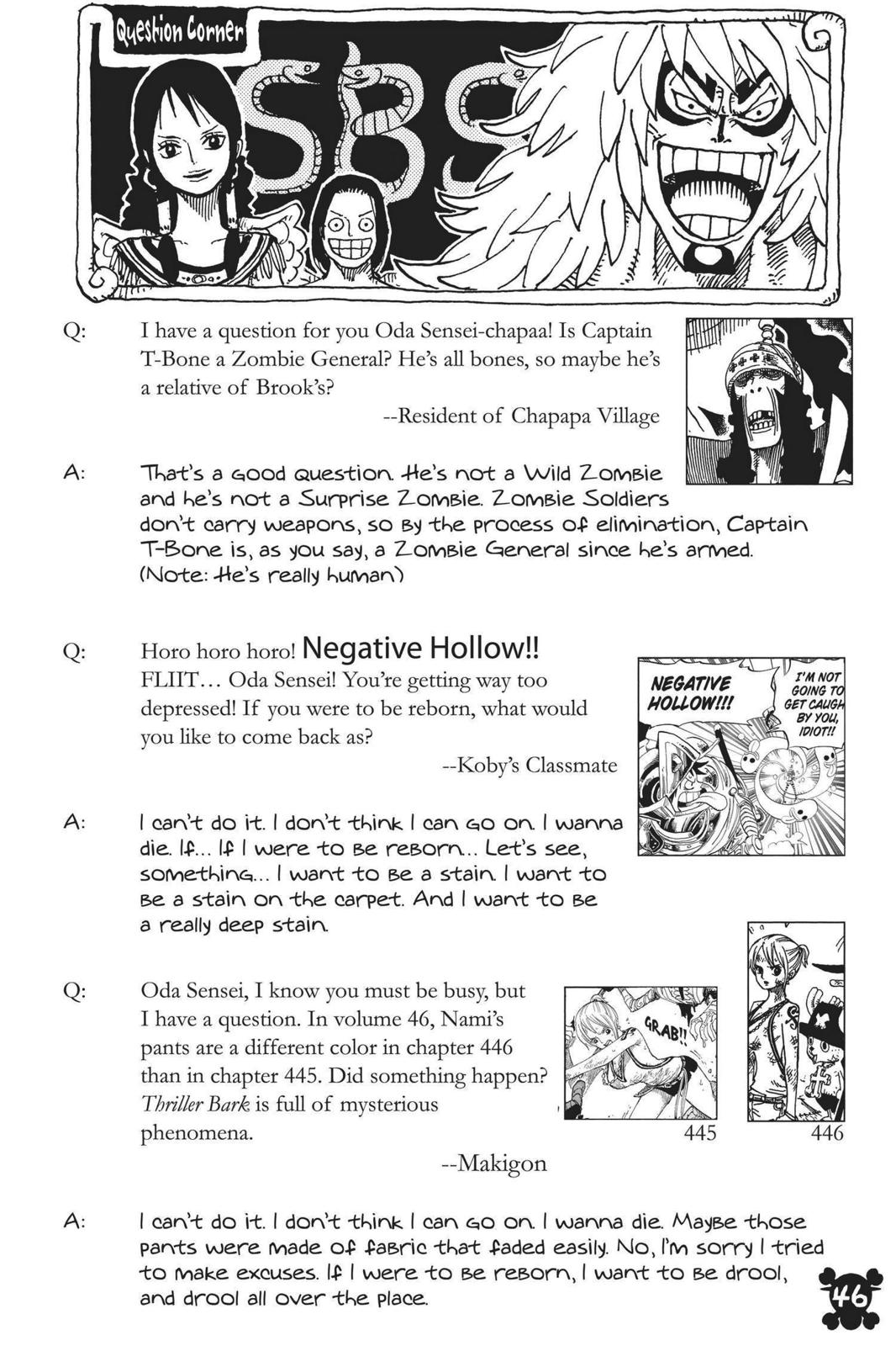 One Piece Chapter 461 - Page 20