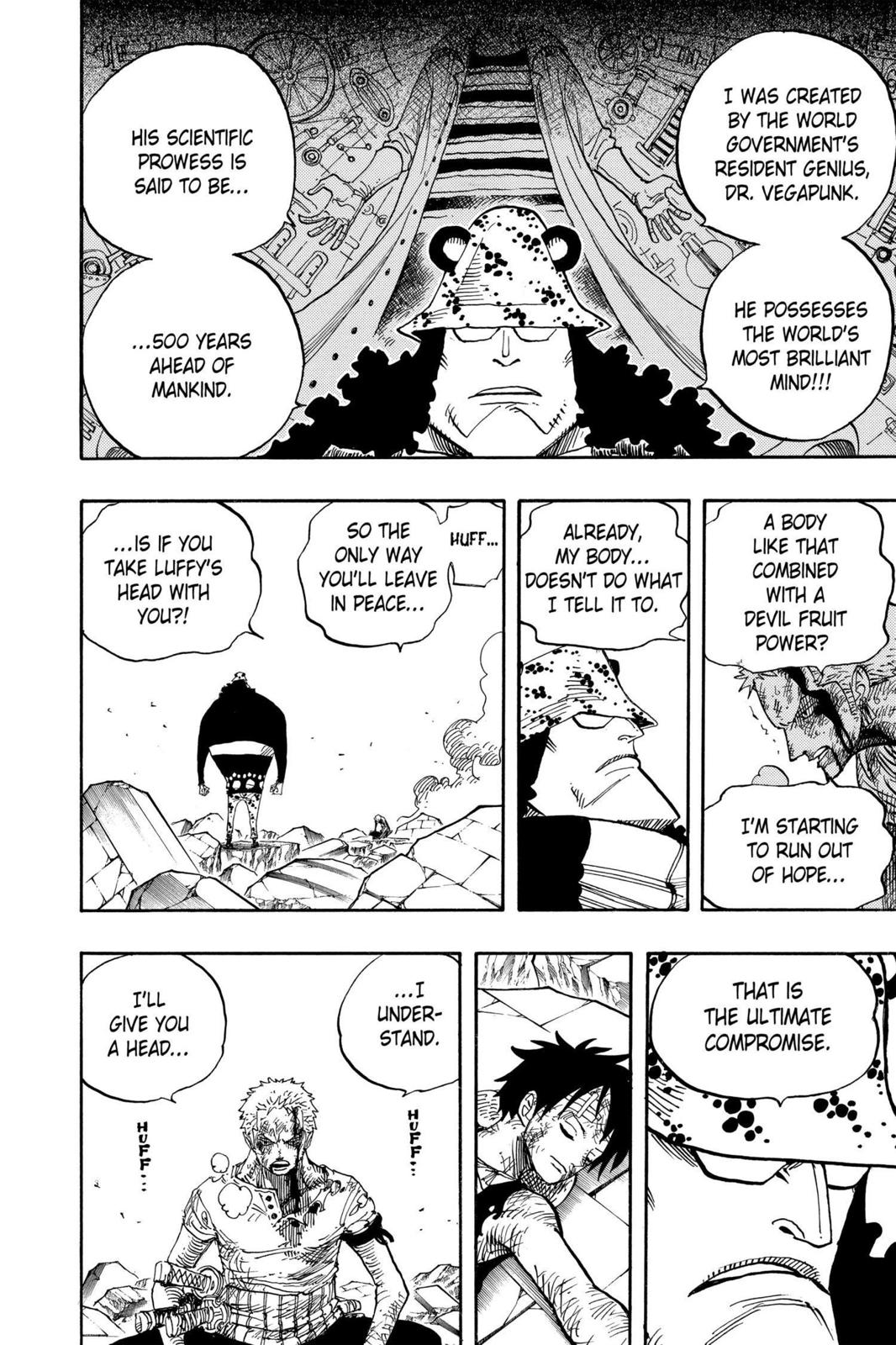 One Piece Chapter 485 - Page 10