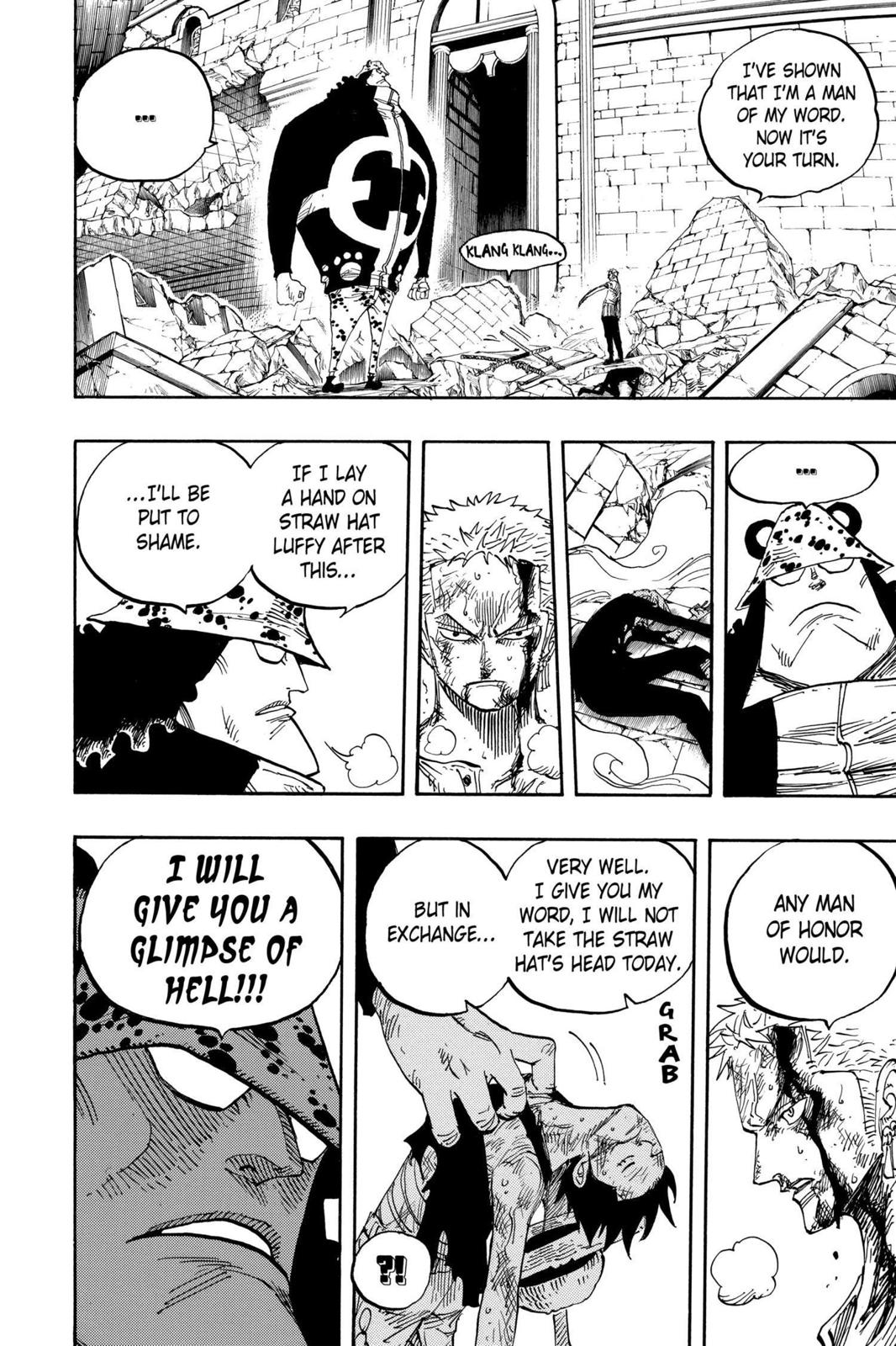 One Piece Chapter 485 - Page 14