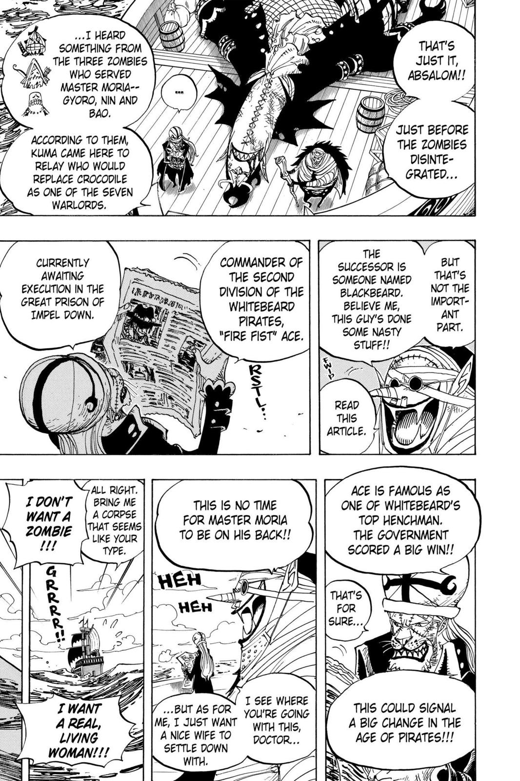 One Piece Chapter 486 - Page 3