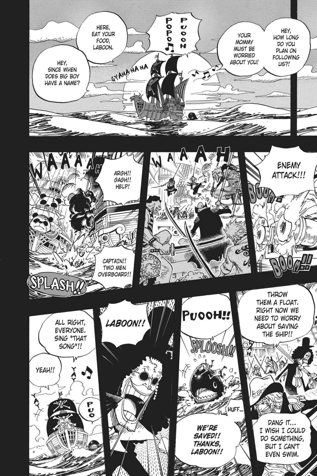 One Piece Chapter 487 - Page 4