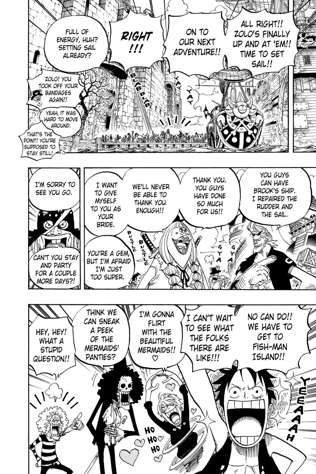 One Piece Chapter 489 - Page 14