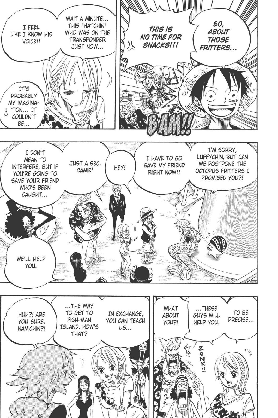 One Piece Chapter 491 - Page 9