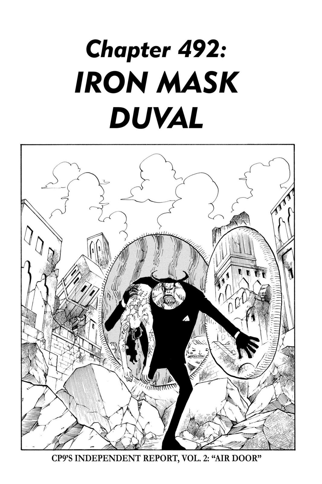 One Piece Chapter 492 - Page 7