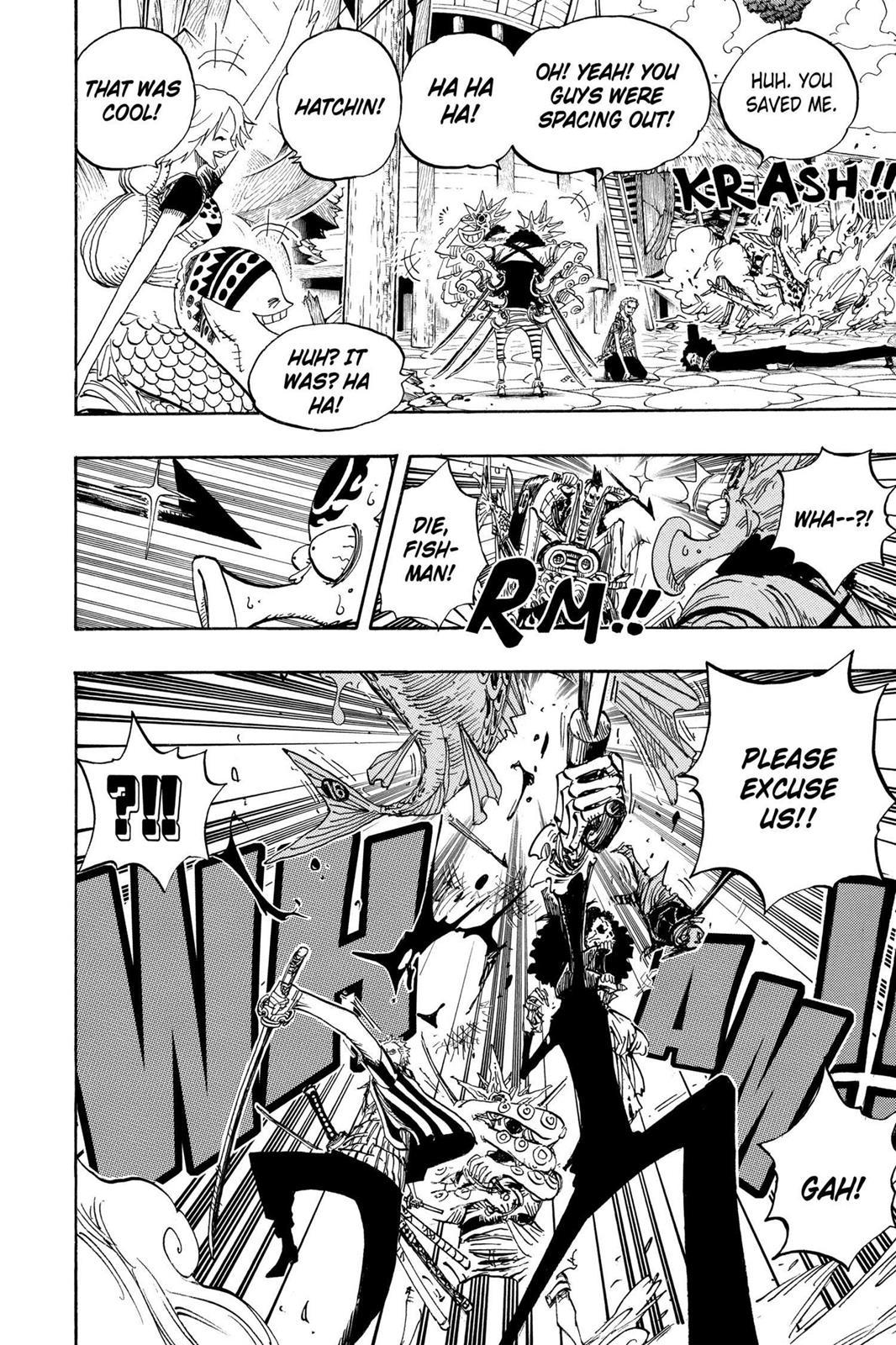 One Piece Chapter 494 - Page 4