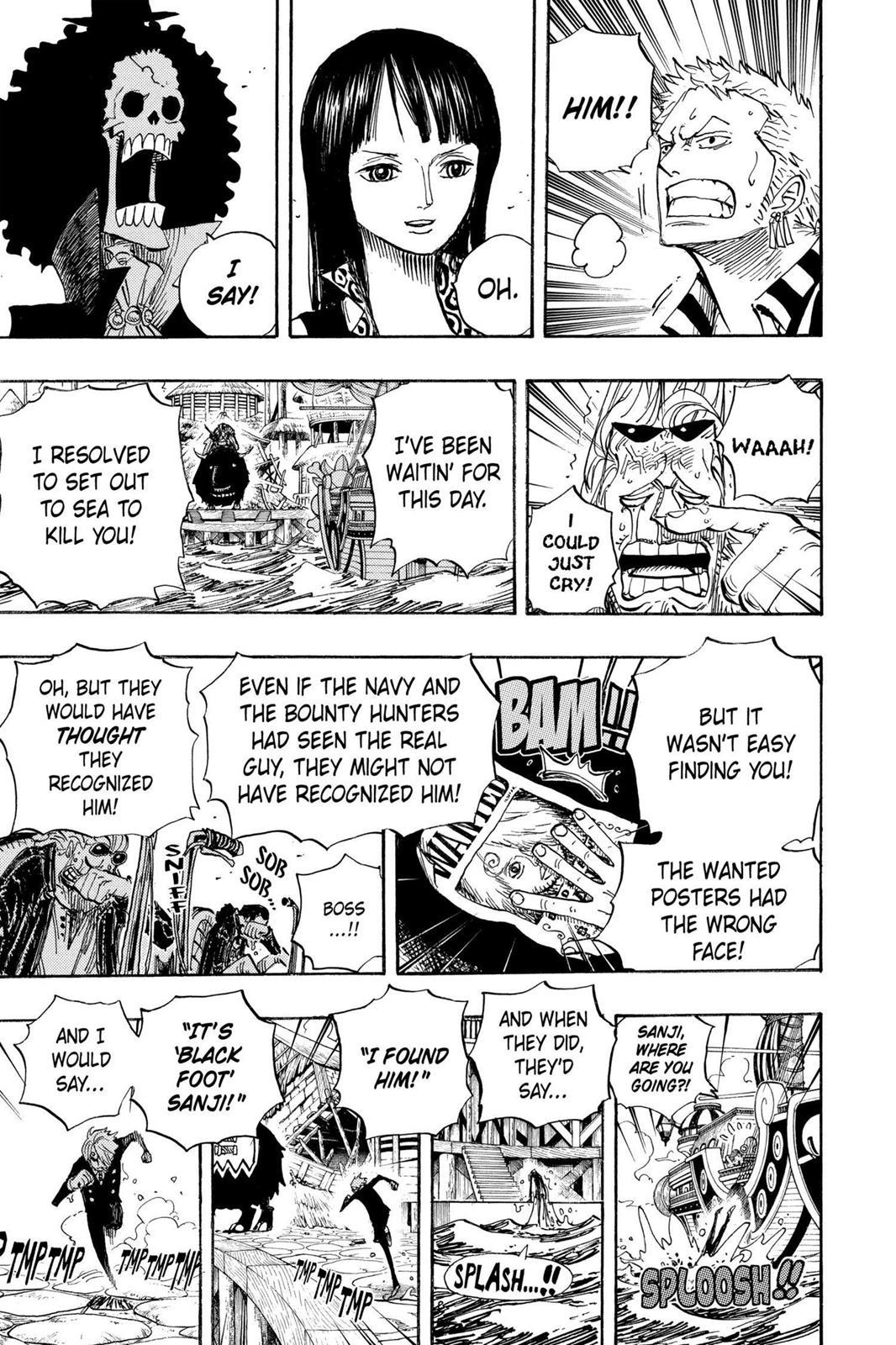 One Piece Chapter 494 - Page 17