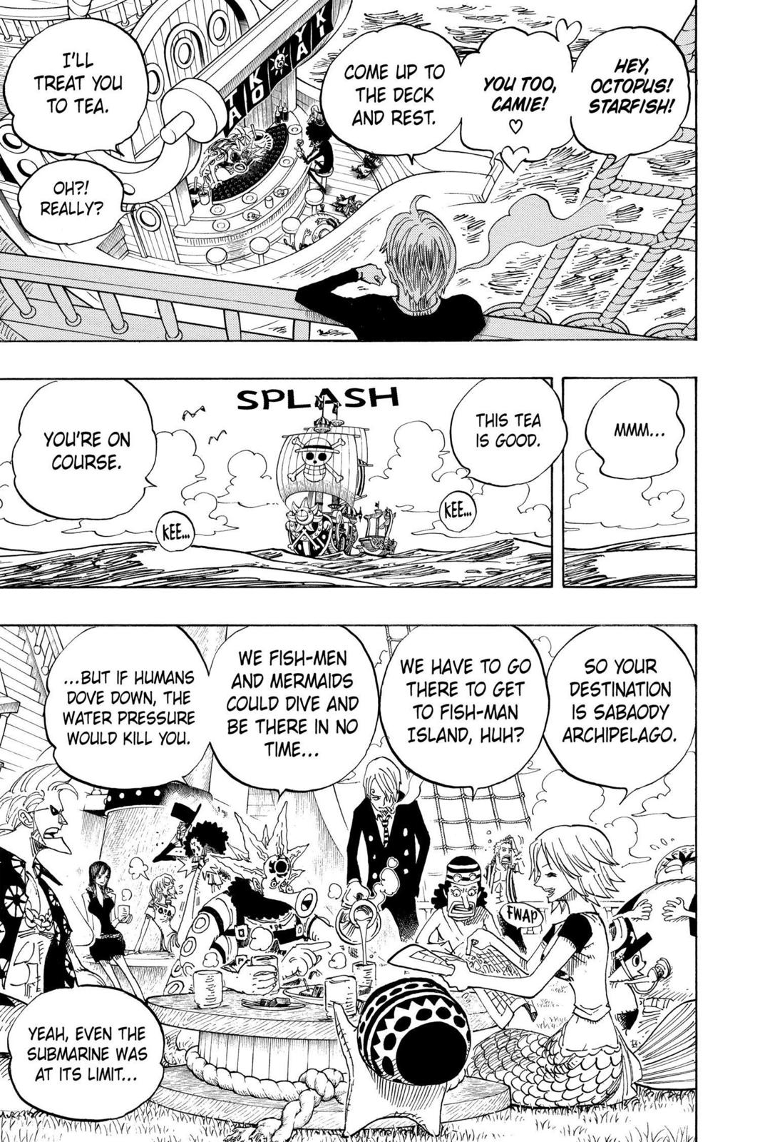 One Piece Chapter 496 - Page 9