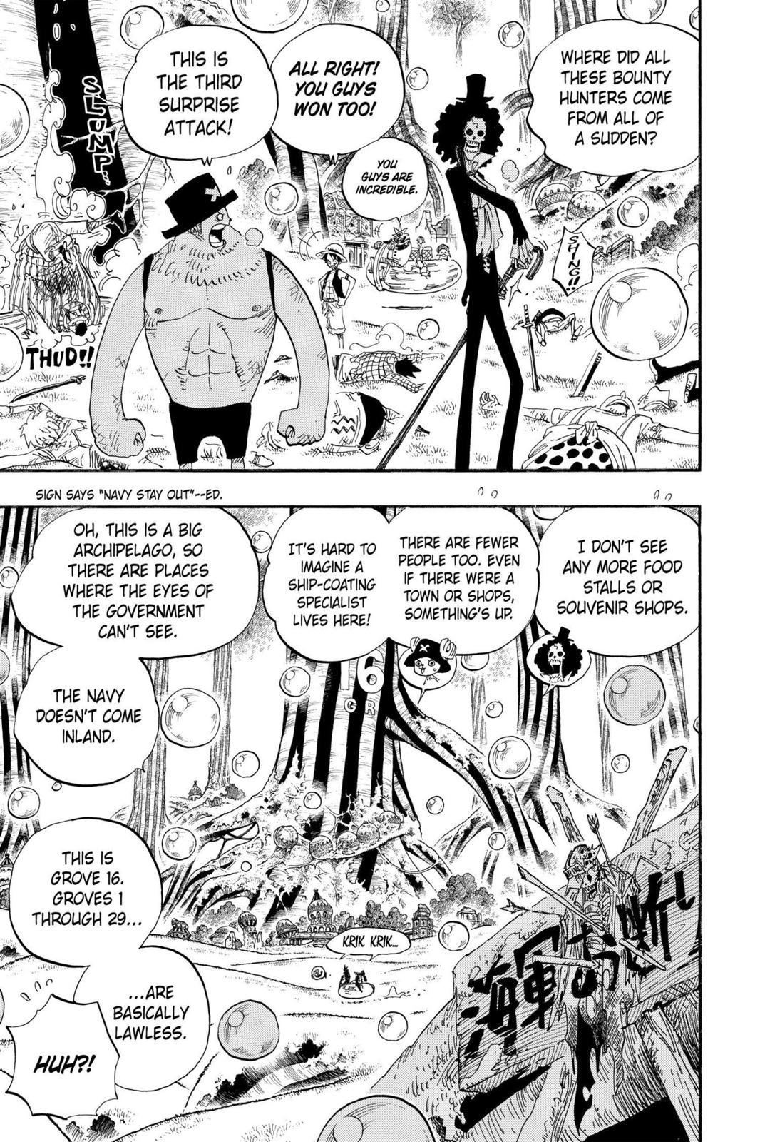 One Piece Chapter 498 - Page 3
